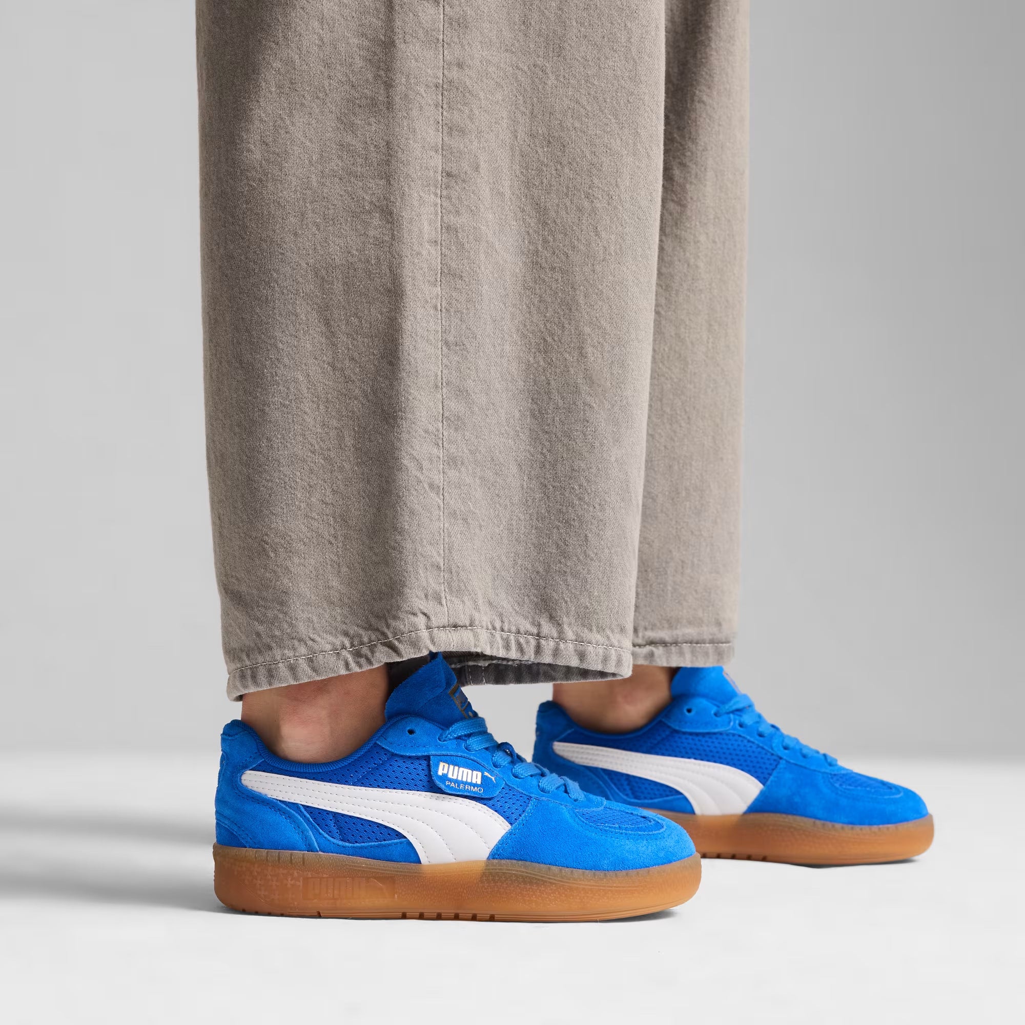 Women's PUMA Palermo LaModa Vintage Sneakers Hyperlink Blue
