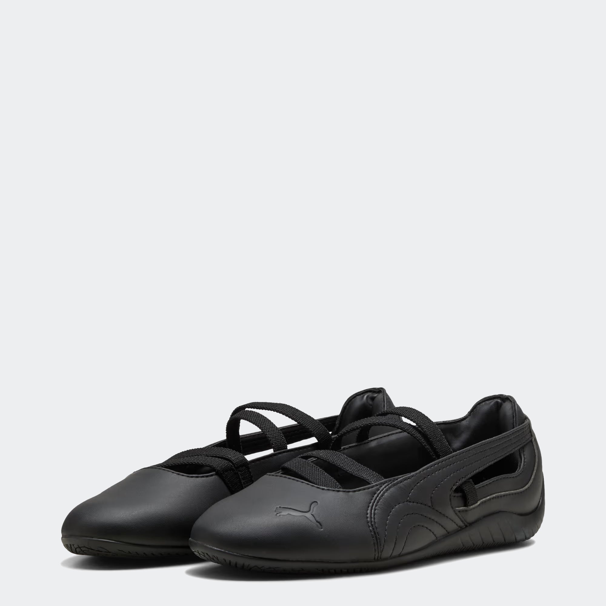 Women's PUMA Speedcat Ballet Leather Shoes Black