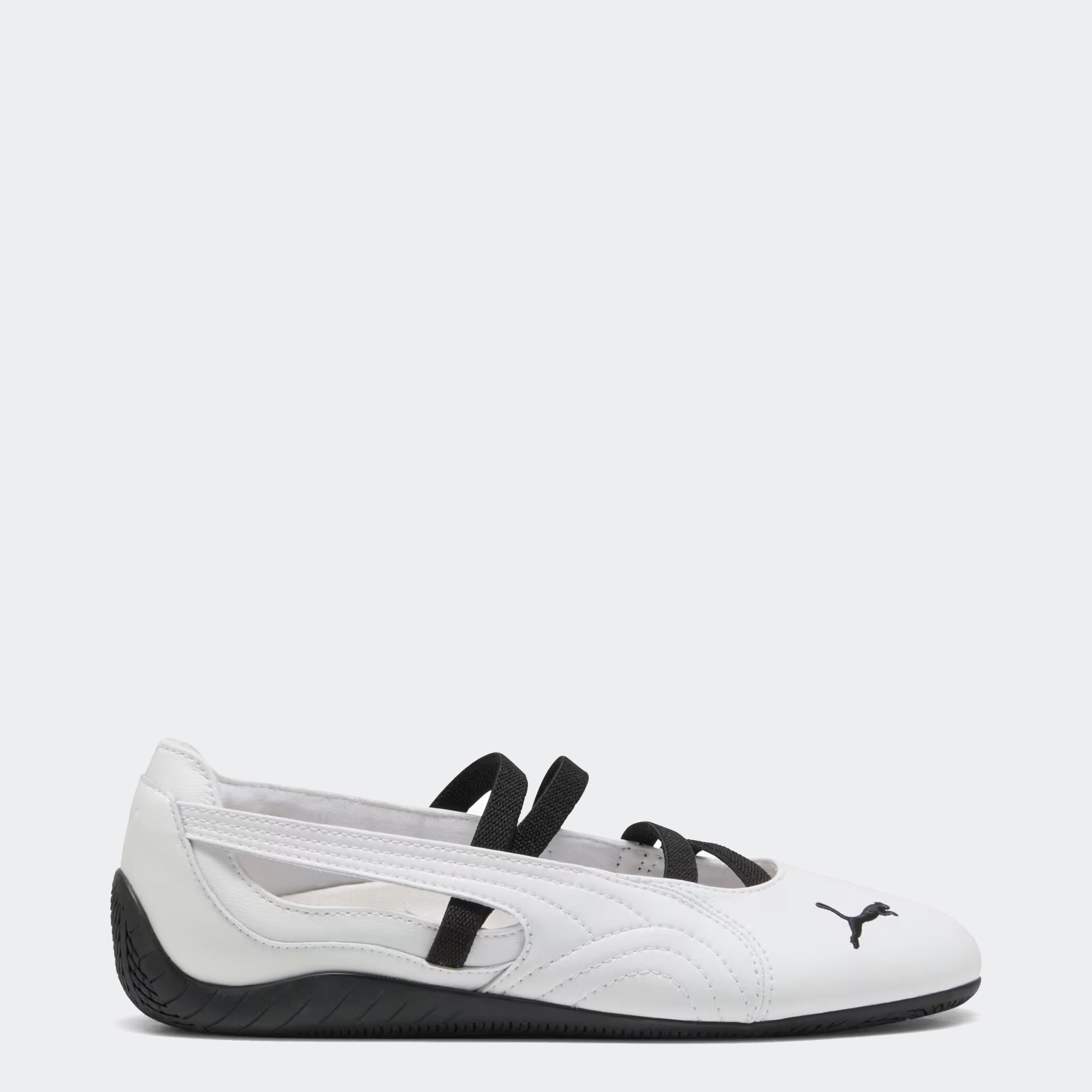 Women's PUMA Speedcat Ballet Leather Shoes PUMA White / PUMA Black