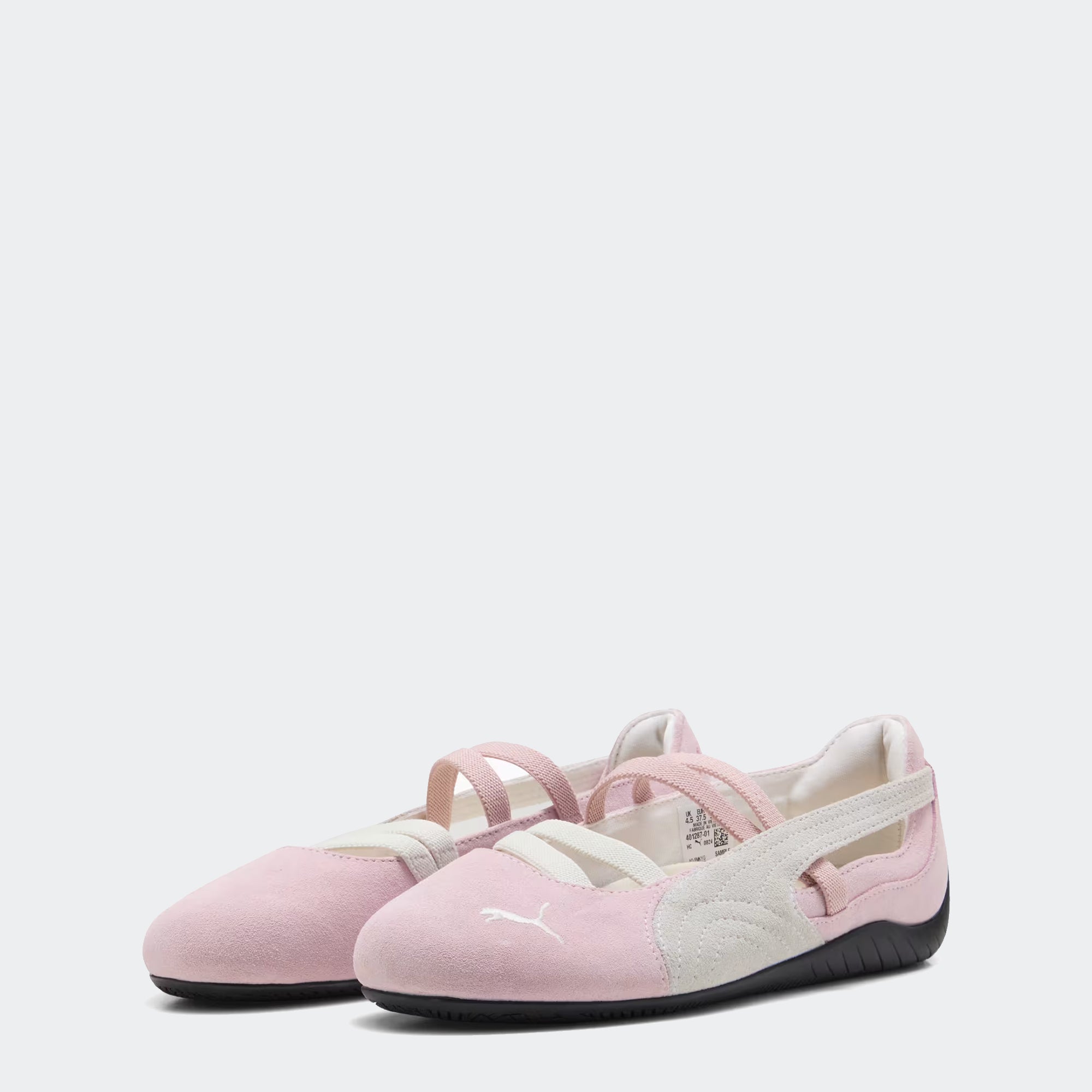 Women's PUMA Speedcat Ballet Suede Shoes Whisp of Pink / PUMA White / Warm White