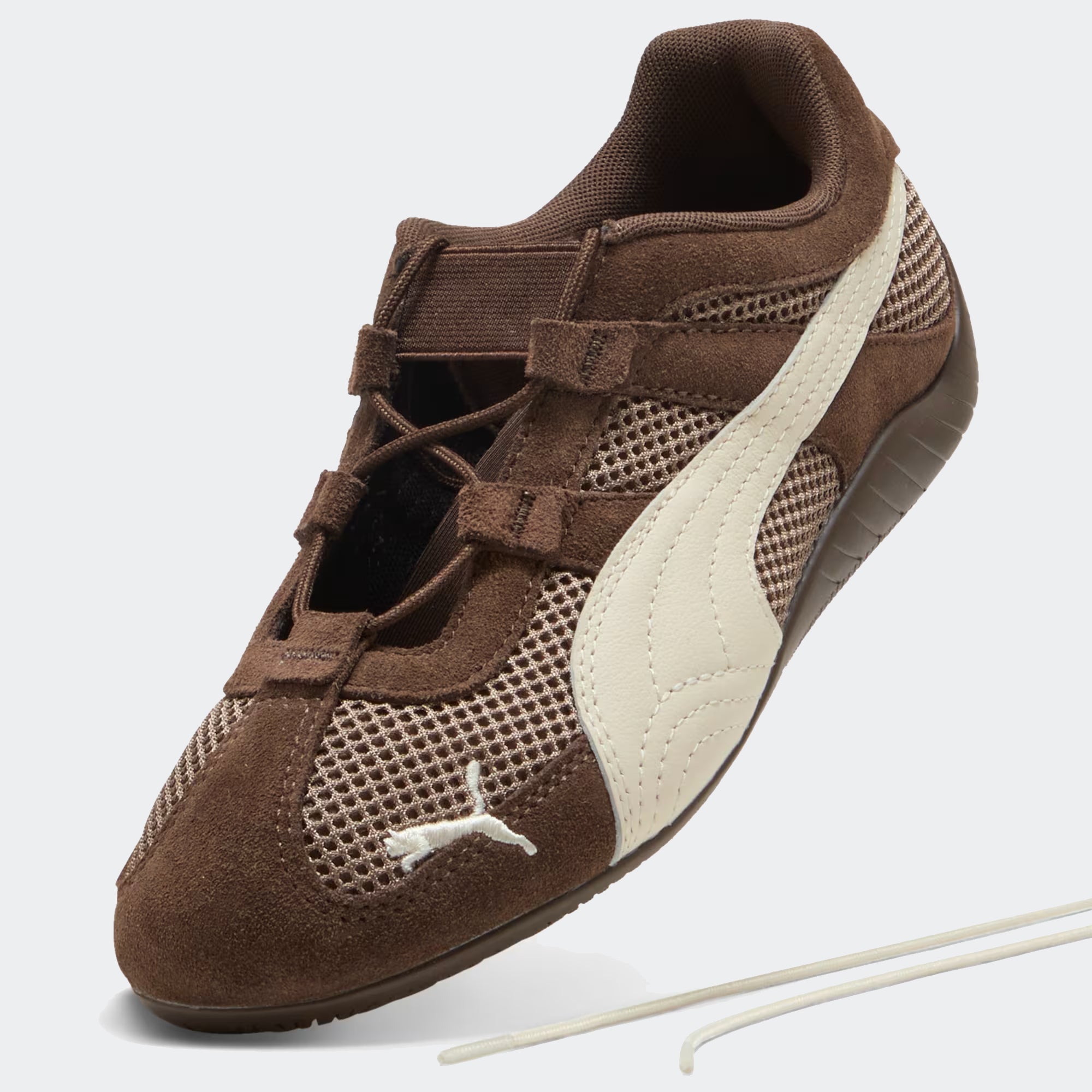 Women's PUMA Speedcat Go Shoes Chocolate