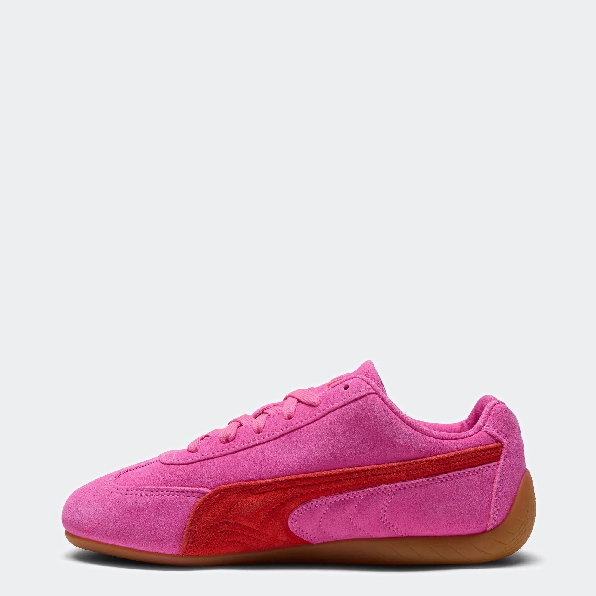 Women's PUMA Speedcat OG Shoes Pink Pixel / Glowing Red