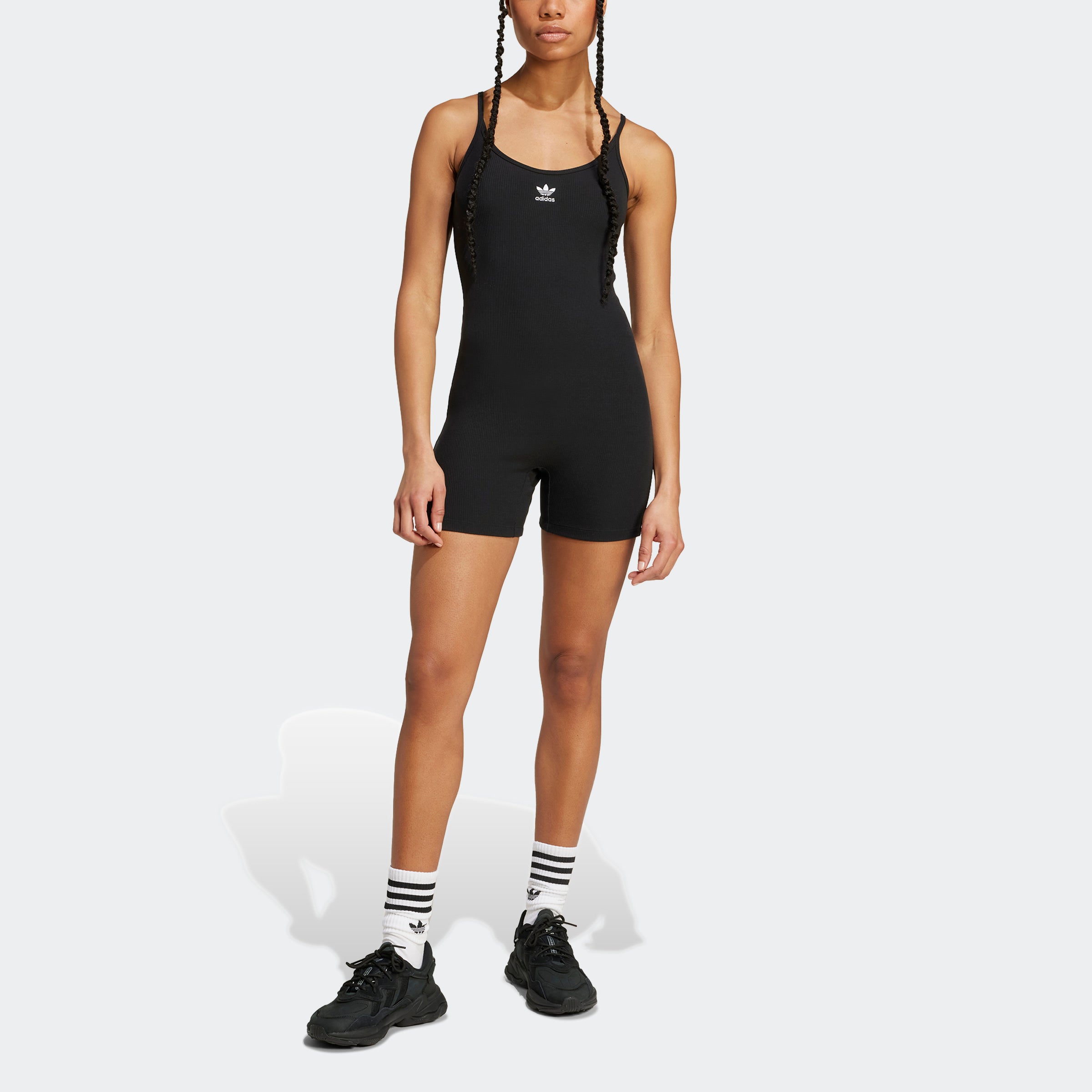 Women's adidas Originals Essentials Rib Bodysuit Black