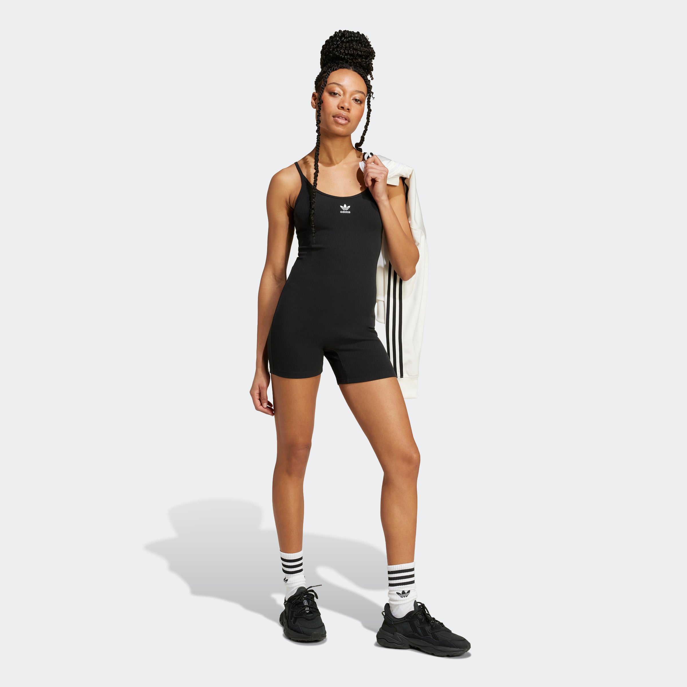 Women's adidas Originals Essentials Rib Bodysuit Black