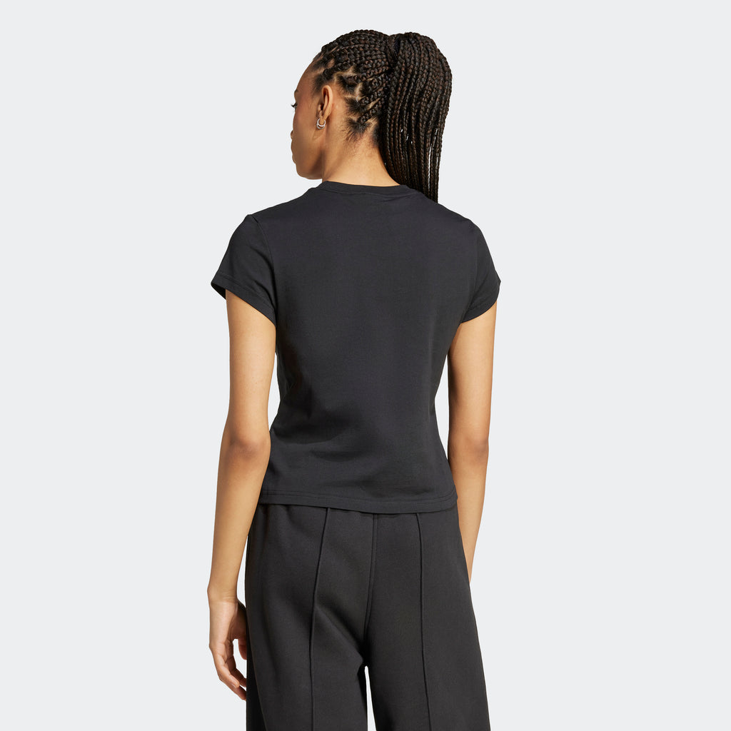 Women's adidas Originals Essentials Slim Tee Black