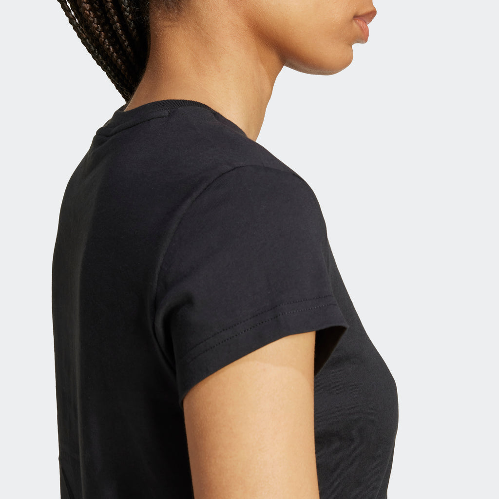 Women's adidas Originals Essentials Slim Tee Black