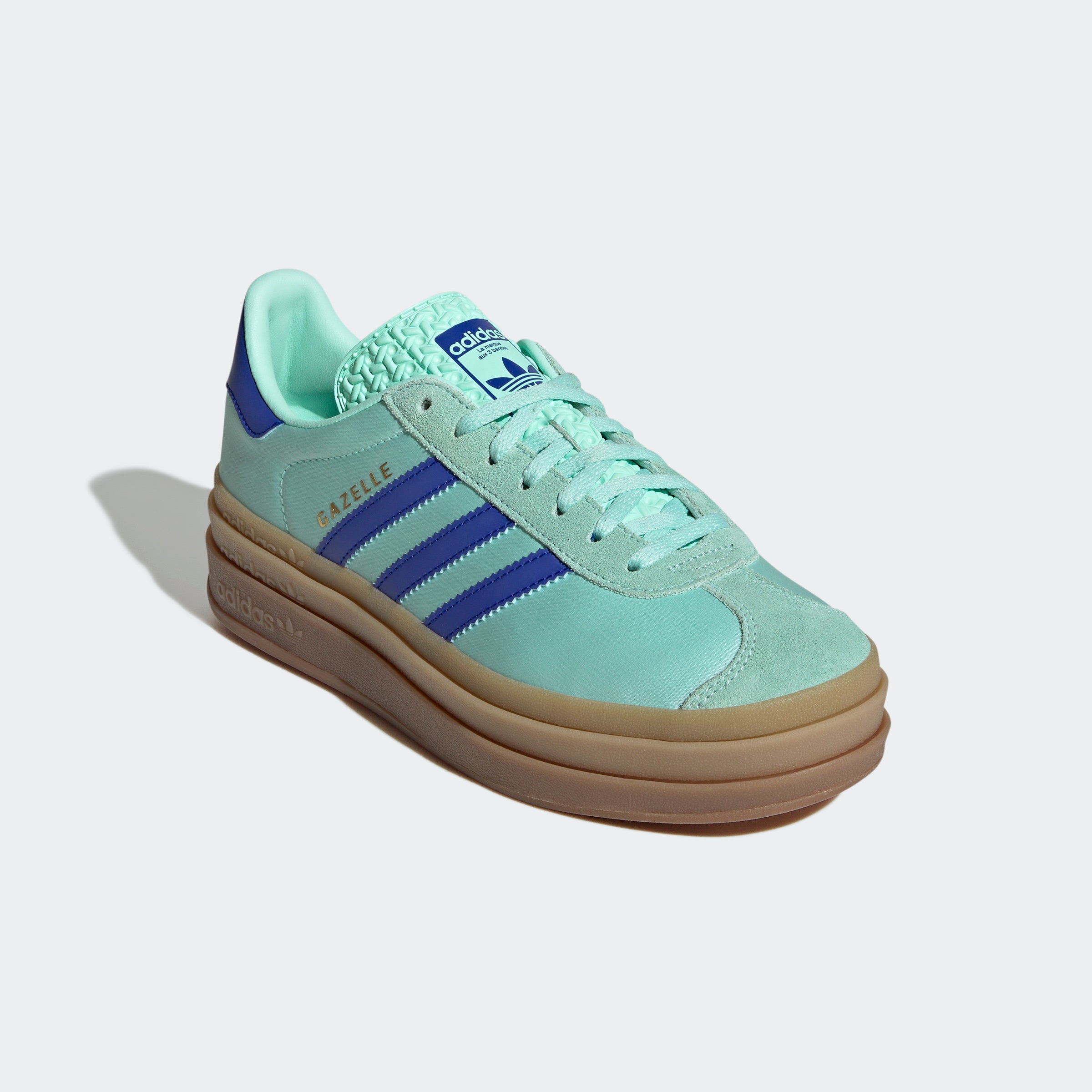 Women's adidas Originals Gazelle Bold Shoes Clear Mint