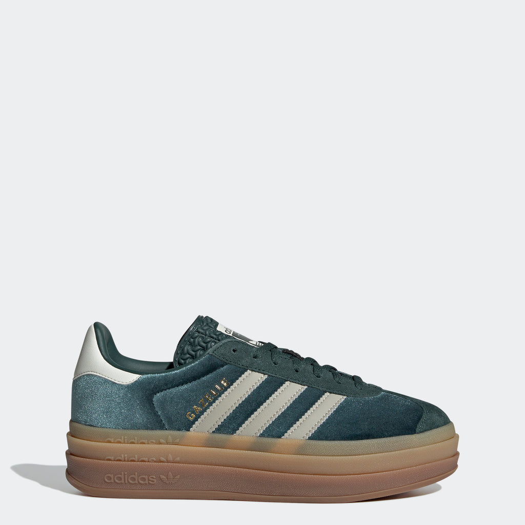 Women's adidas Originals Gazelle Bold Shoes Mineral Green