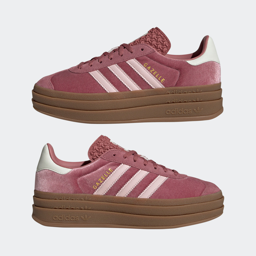 Women's adidas Originals Gazelle Bold Shoes Preloved Crimson