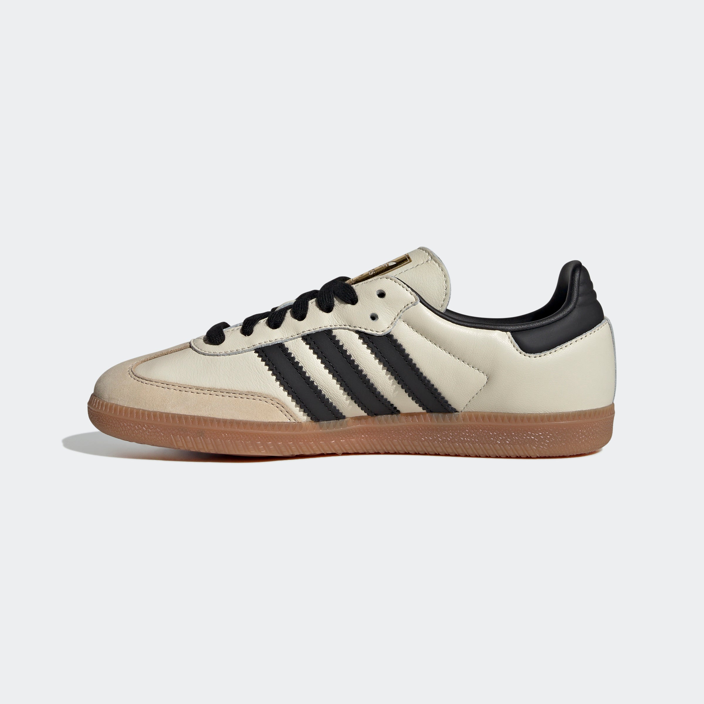 Women's adidas Originals Samba OG Shoes Cream White / Core Black / Sand Strata