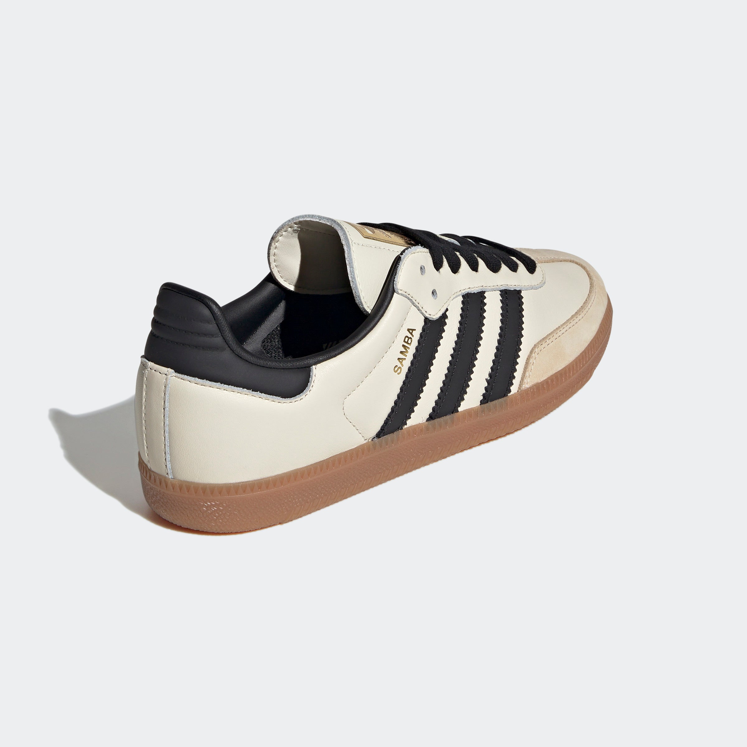 Women's adidas Originals Samba OG Shoes Cream White / Core Black / Sand Strata