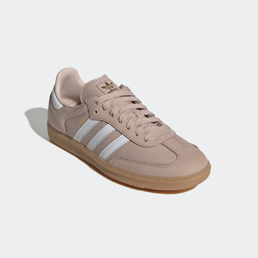 Women's adidas Originals Samba OG Shoes Wonder Taupe