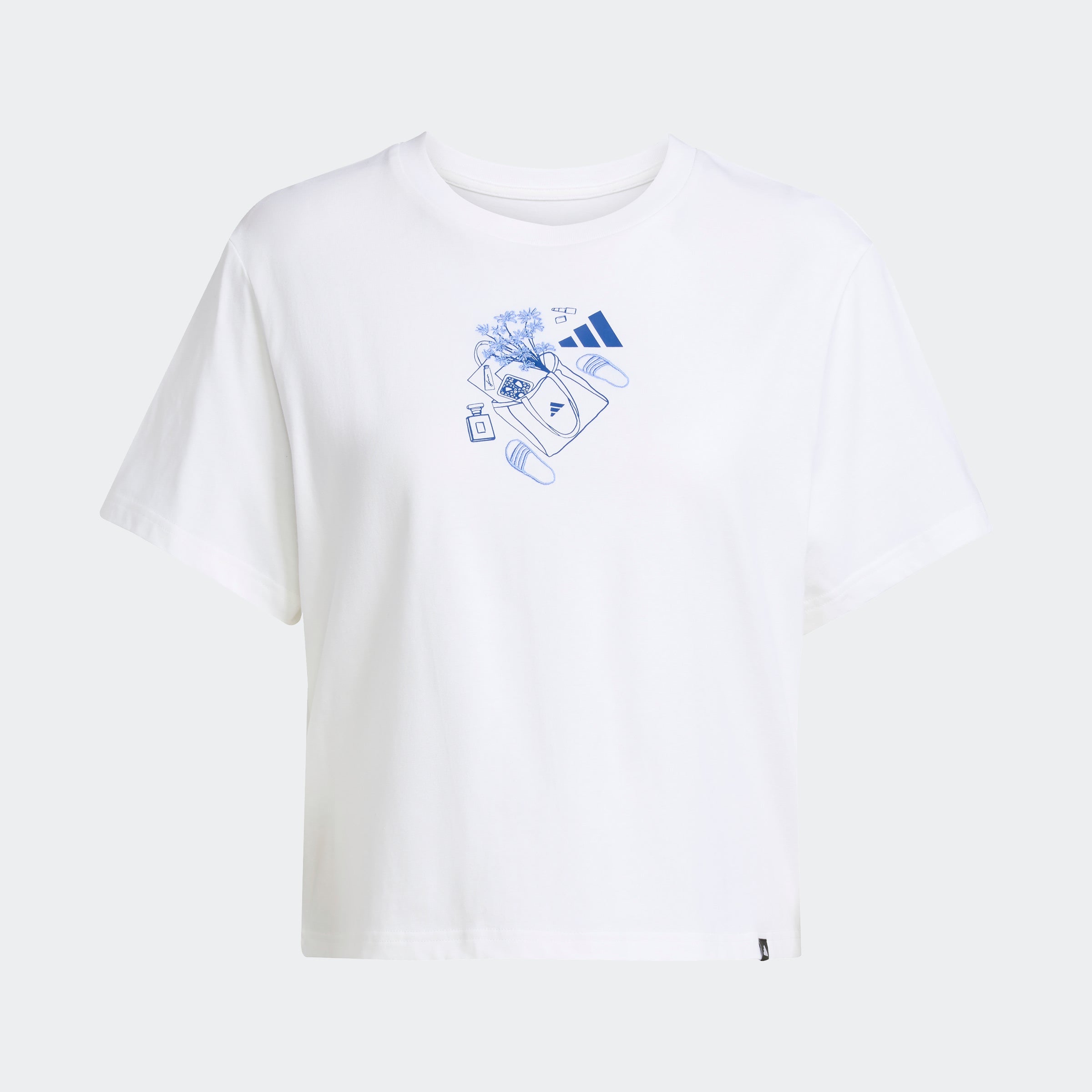 Women's adidas Sportswear Mini Graphic Tee White