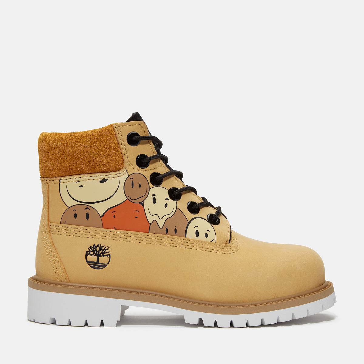Little Kids Timberland Premium 6-Inch Waterproof Boots "Shades of Happiness"