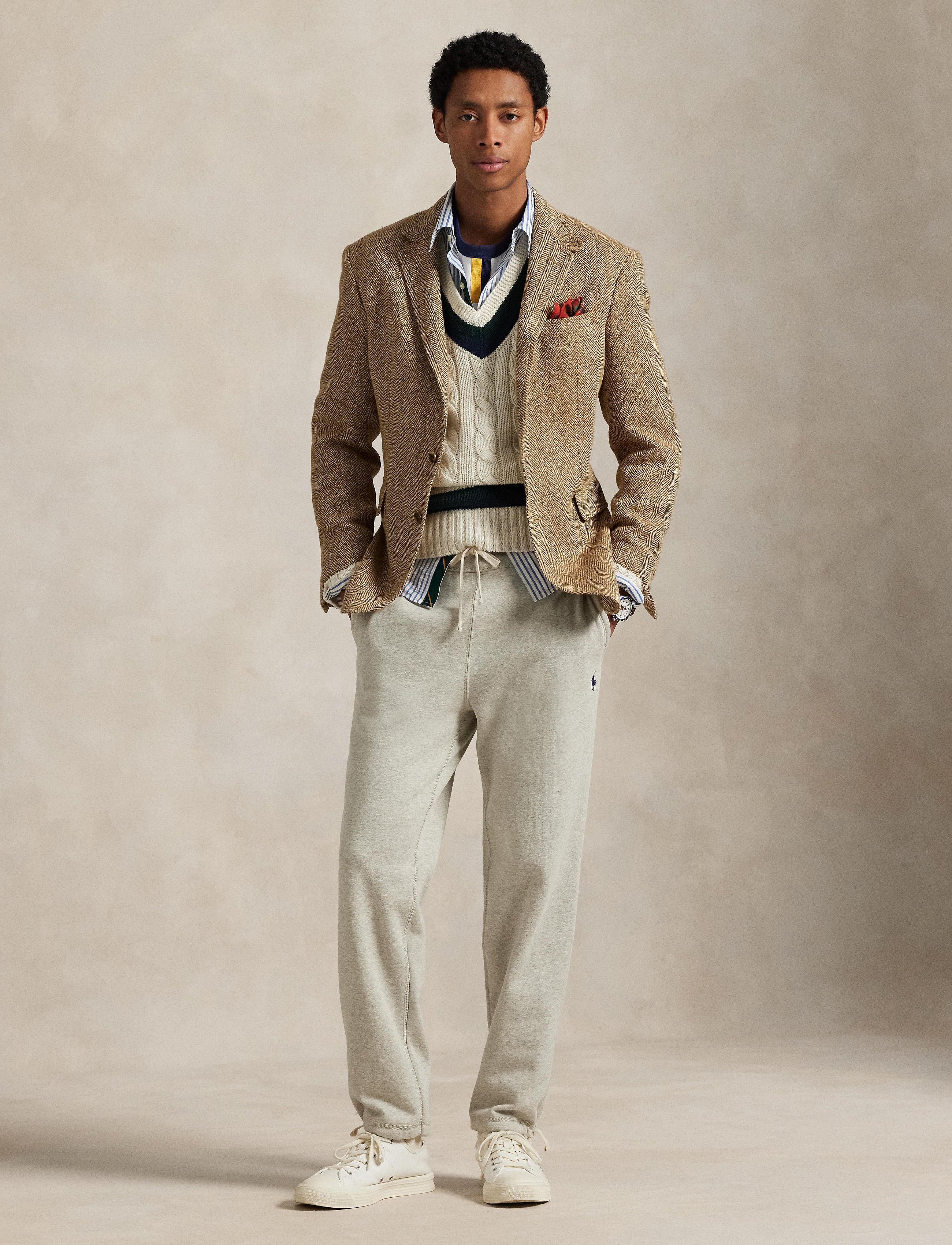 Men's Polo Ralph Lauren Fleece Sweatpant Light Sport Heather