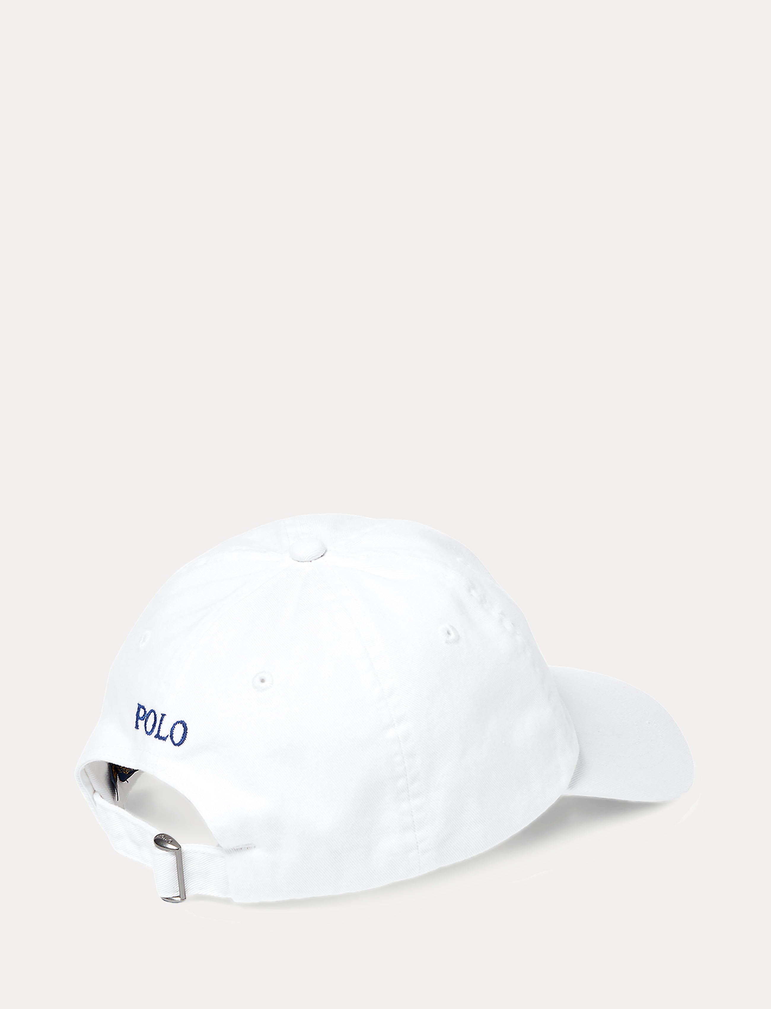 Men's Polo Ralph Lauren Iconic Cotton Chino Ball Cap White