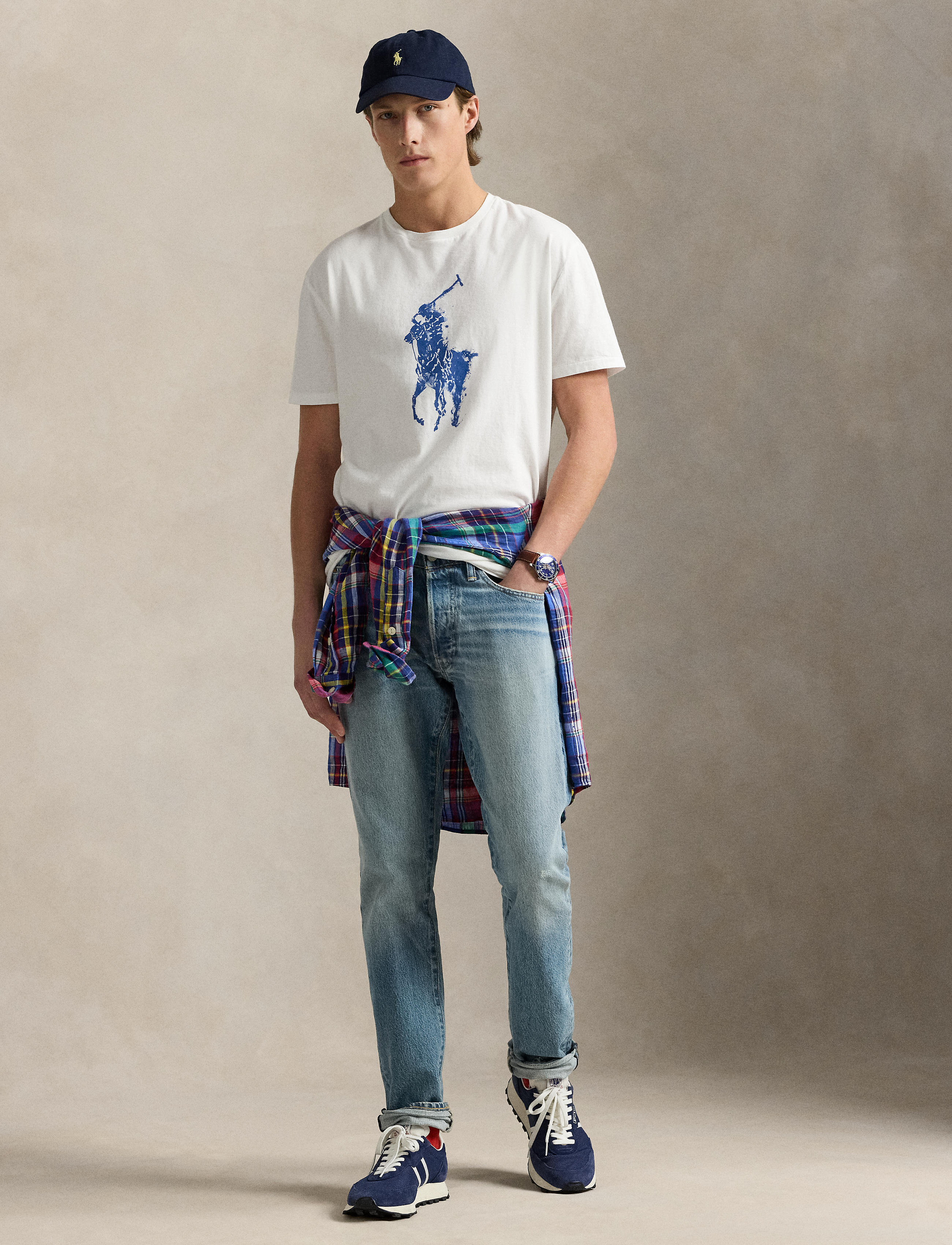 Men's Polo Ralph Lauren Classic Fit Big Pony Jersey T-Shirt Nevis