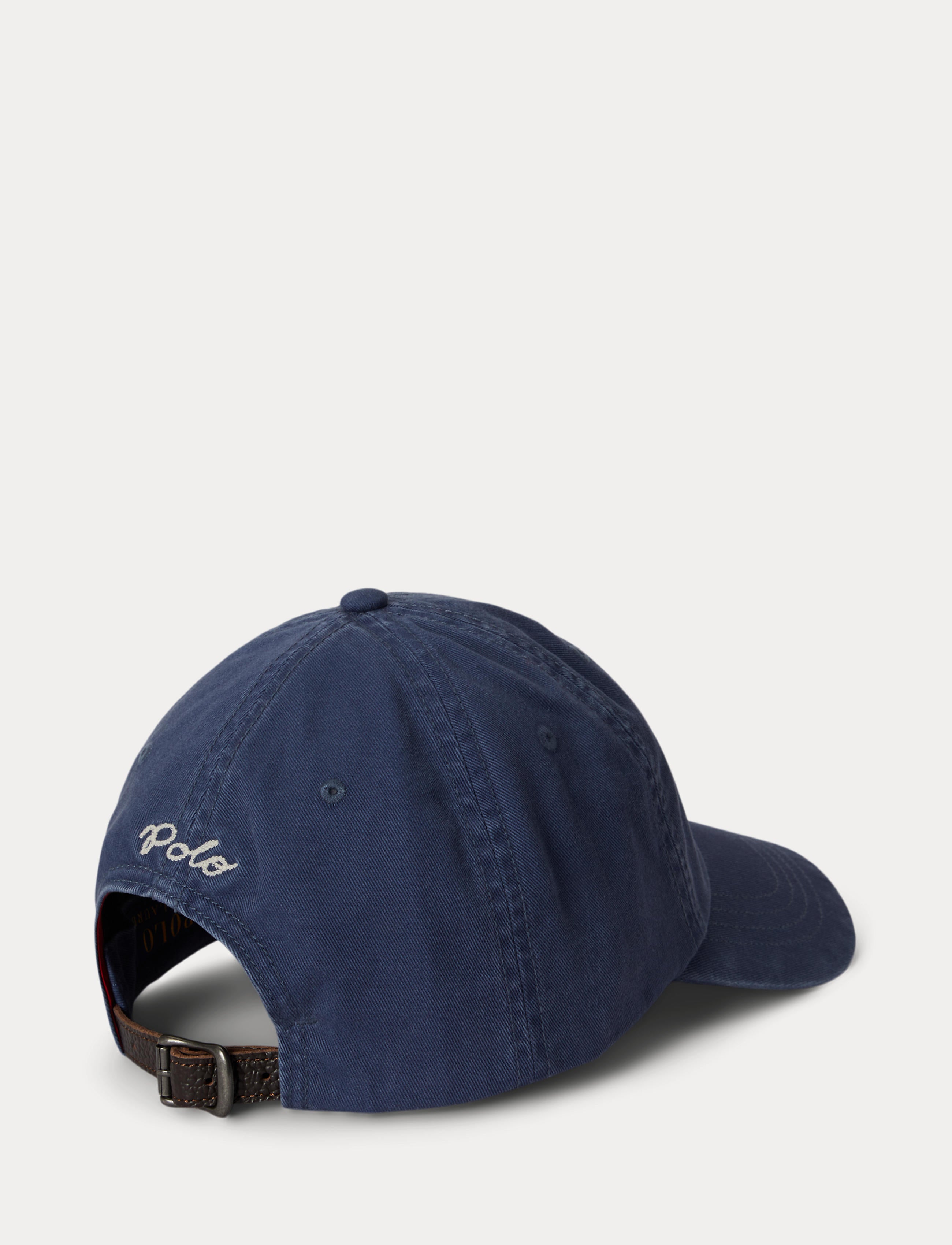 Unisex Polo Ralph Lauren Flag-Embroidered Twill Ball Cap Light Navy