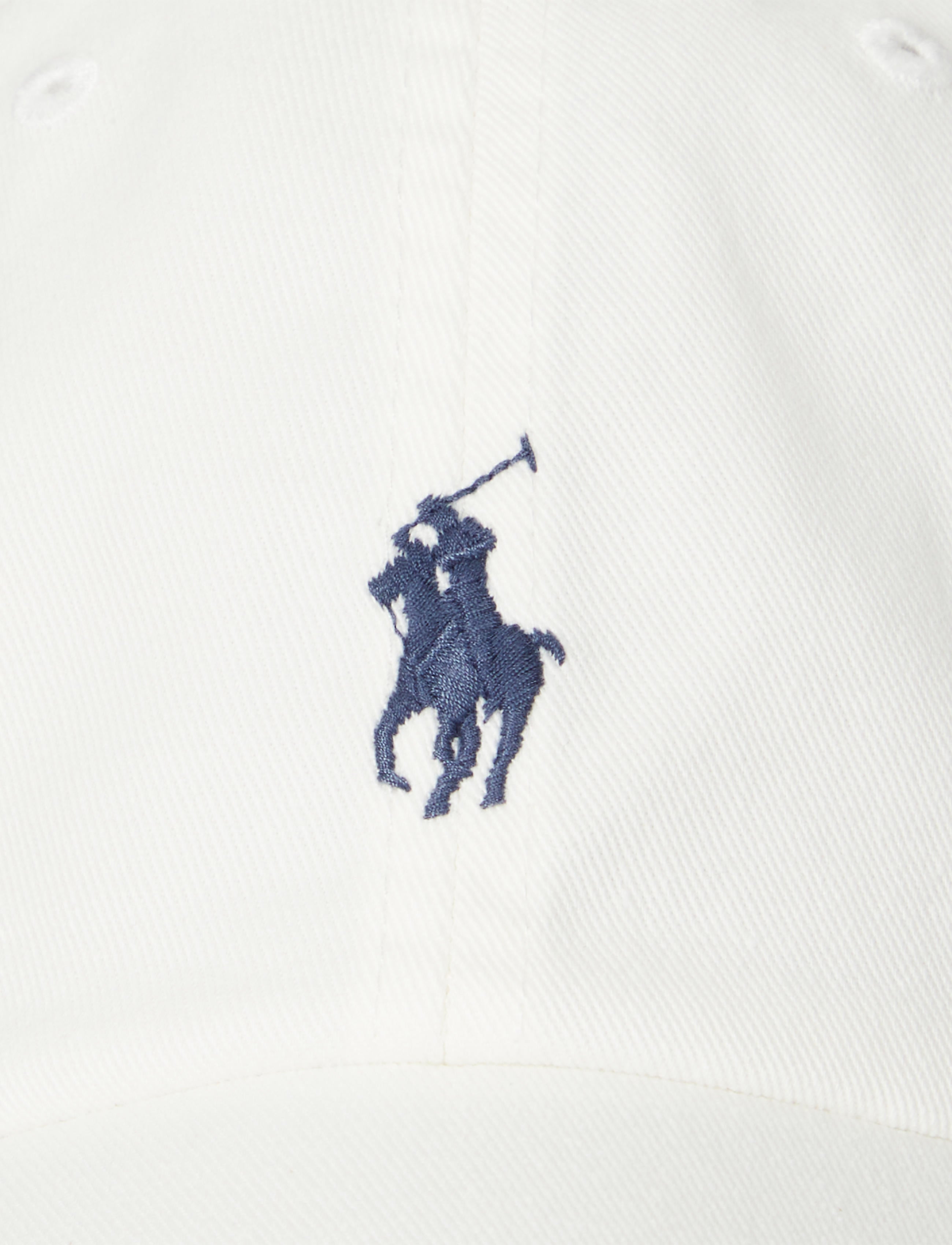 Men's Polo Ralph Lauren Iconic Cotton Chino Ball Cap Pale Cream