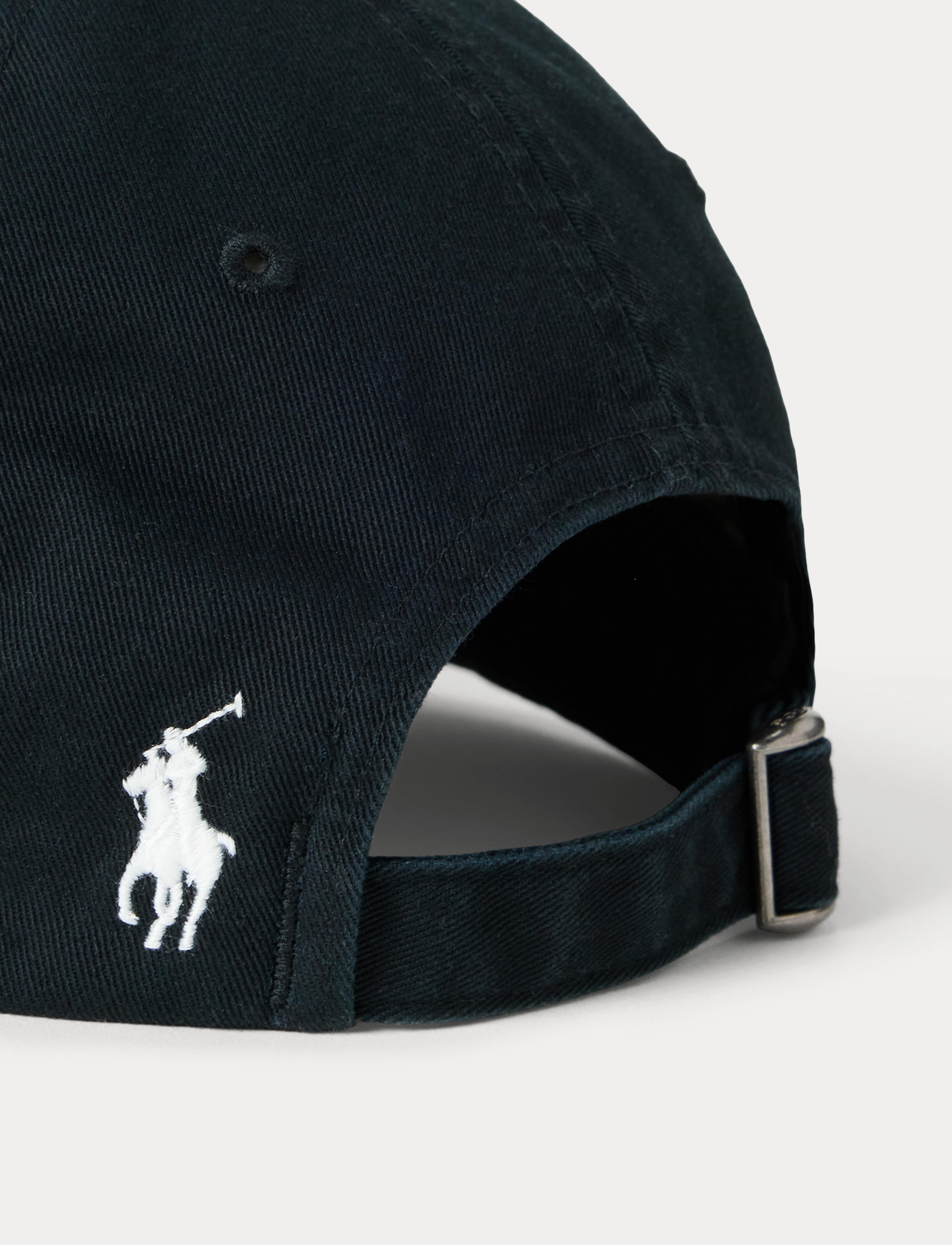 Men's Polo Ralph Lauren Cotton Twill Ball Cap Black
