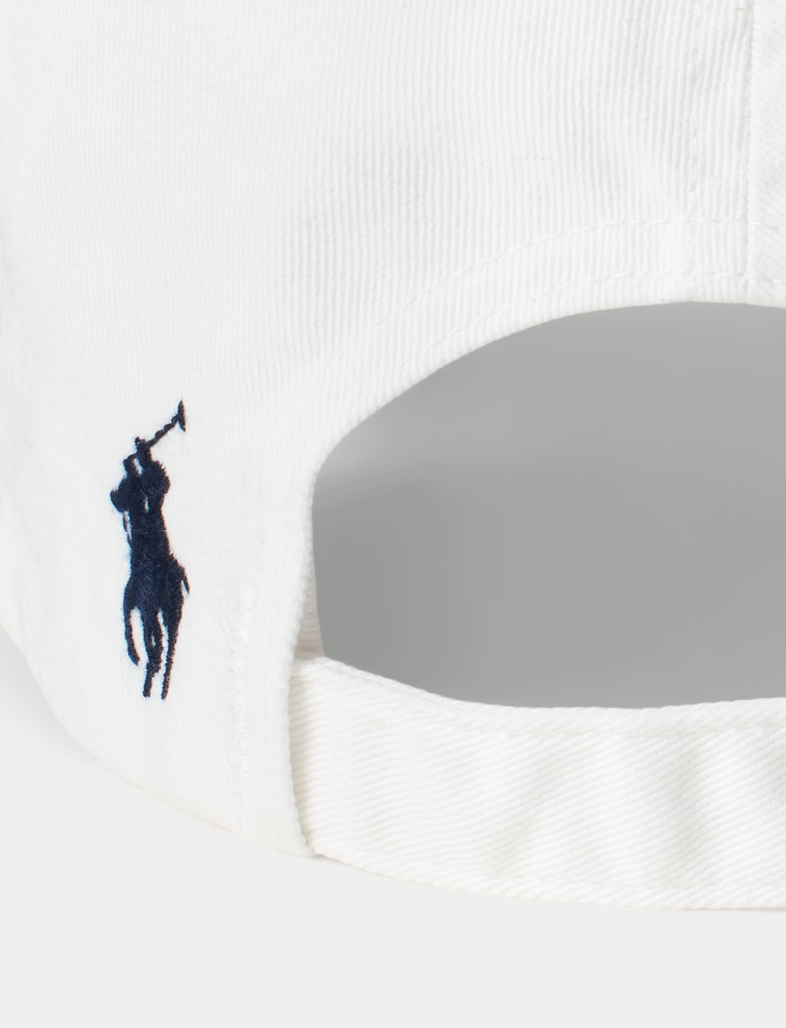 Men's Polo Ralph Lauren Cotton Twill Ball Cap White