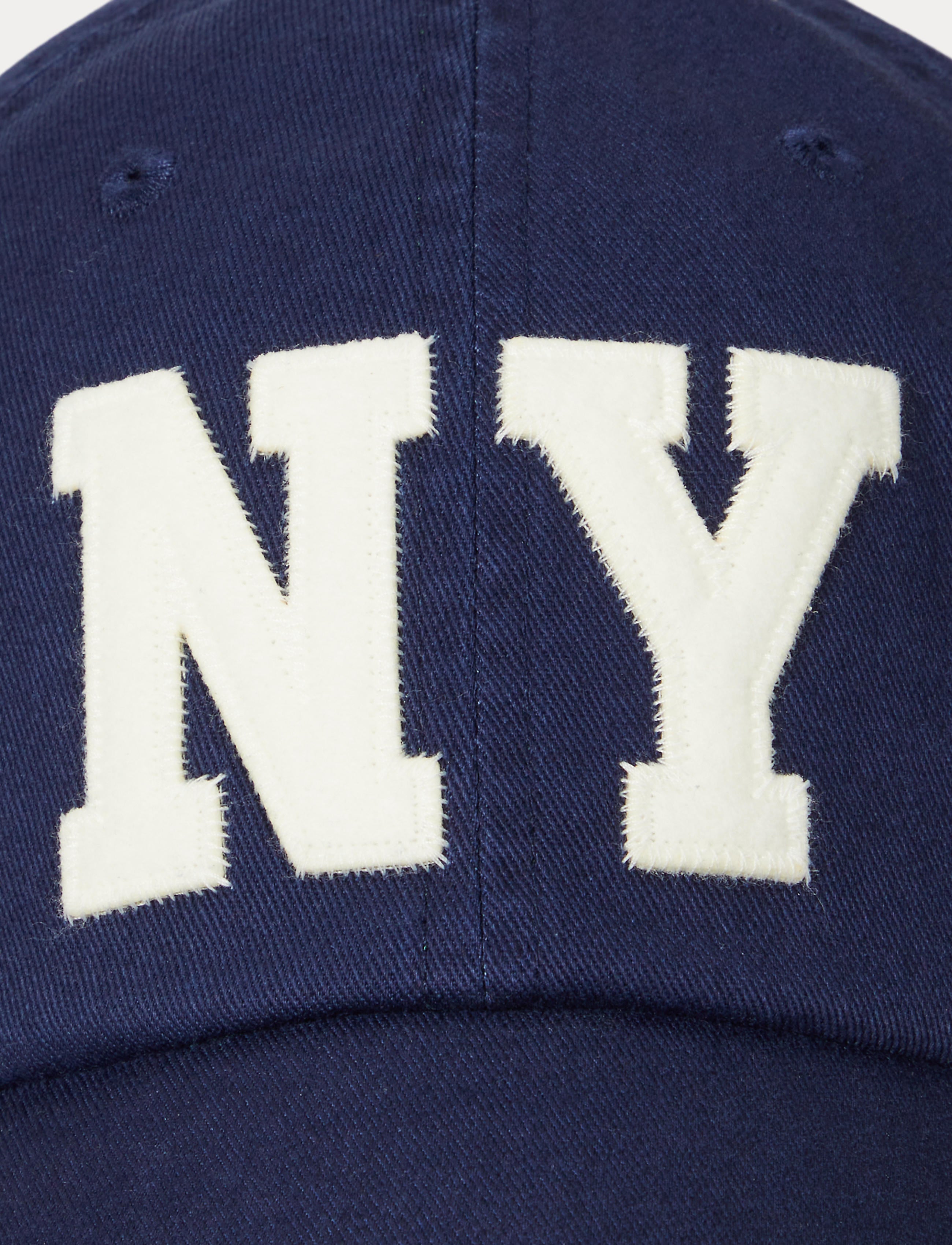 Polo Ralph Lauren NY Patch Twill Ball Cap Newport Navy