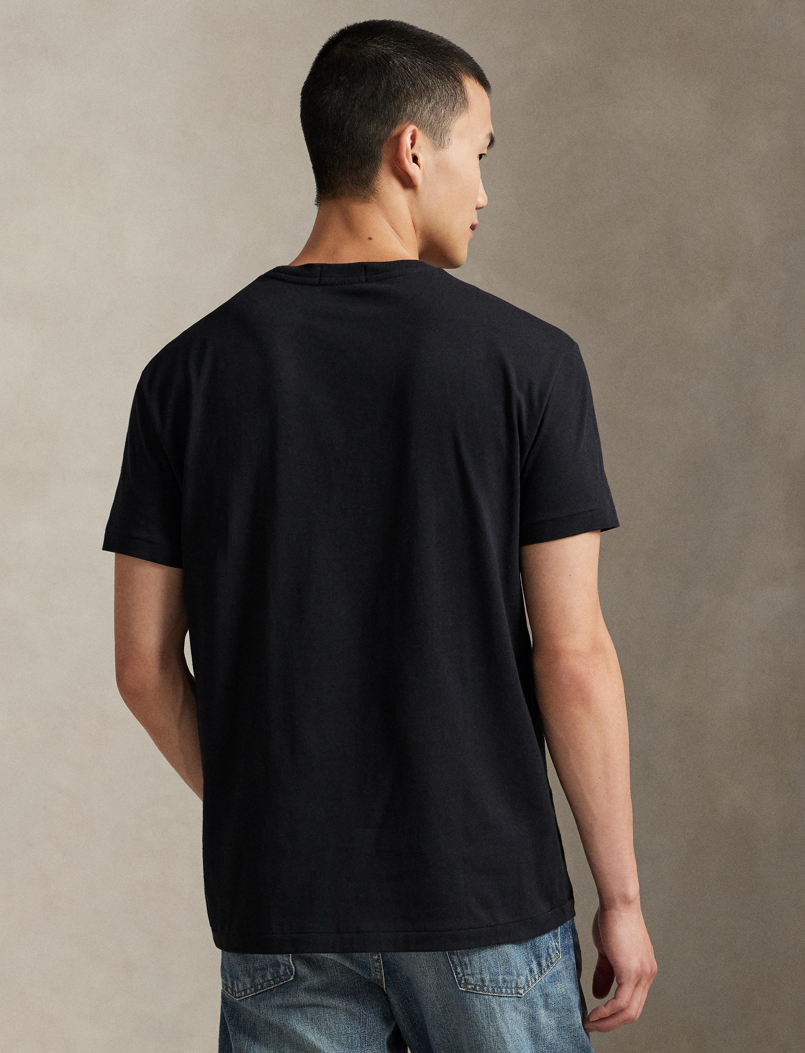 Men's Polo Ralph Lauren Classic Fit Polo Bear Jersey T-Shirt Holiday Bear