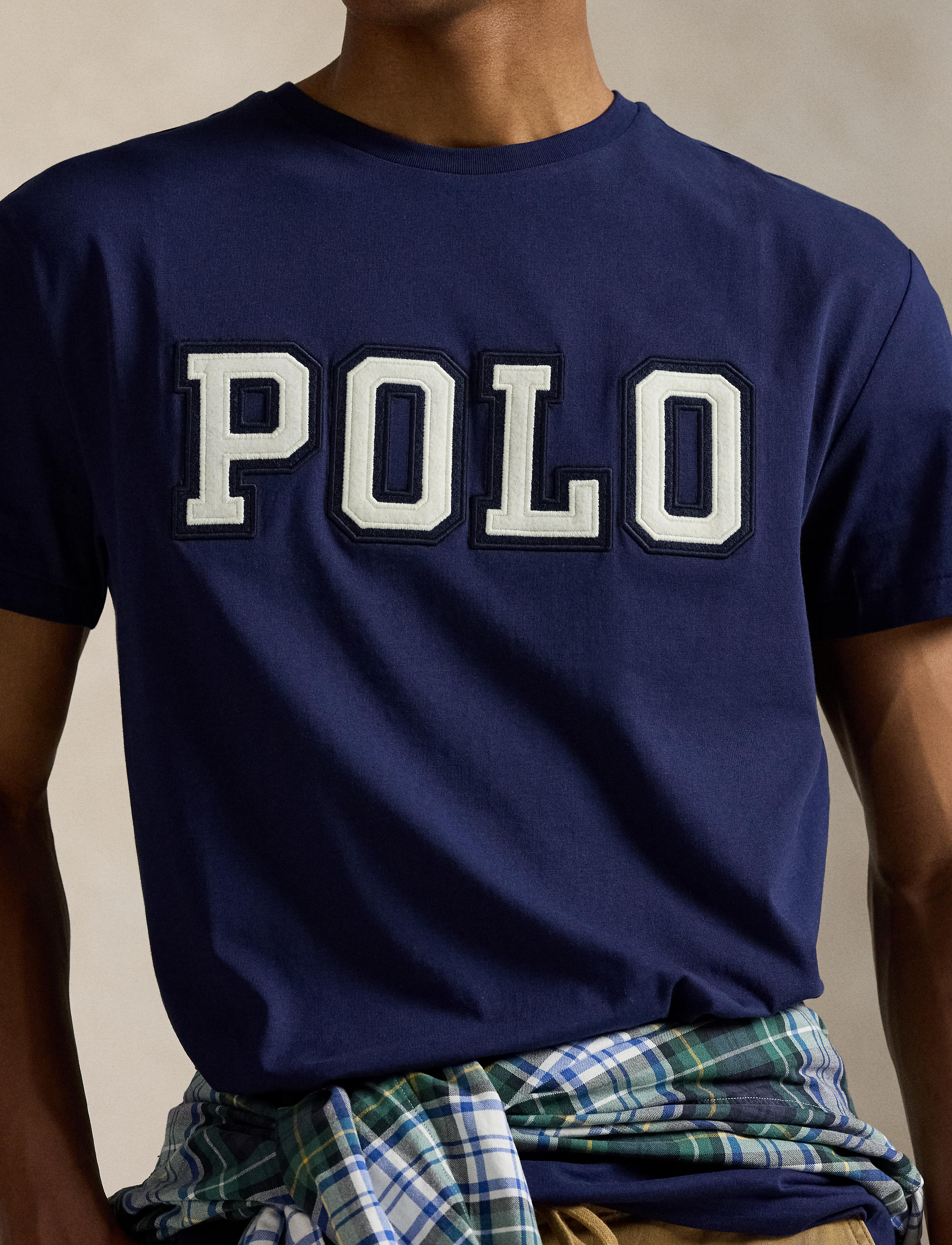 Men's Polo Ralph Lauren Classic Fit Logo Jersey T-Shirt Newport Navy