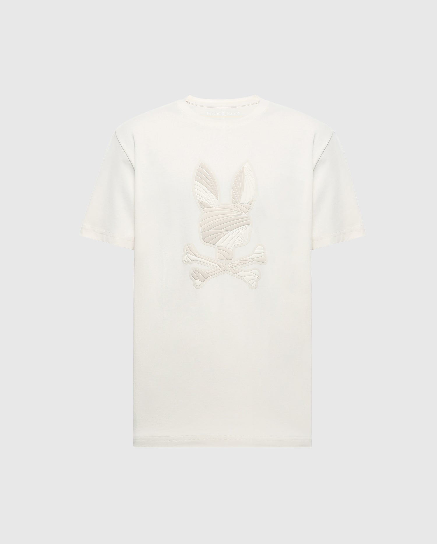 Men's Psycho Bunny Baxter Graphic Tee Natural Linen