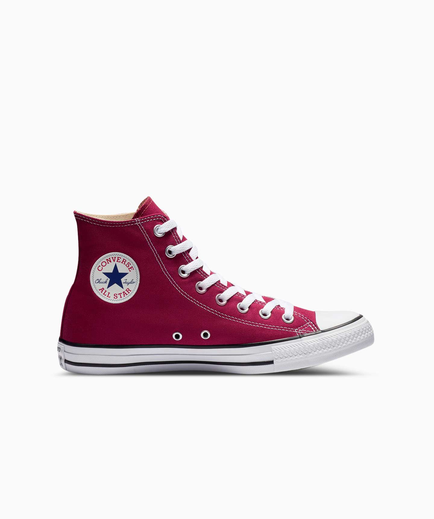 Men's Converse Chuck Taylor All Star High Top Shoes Maroon