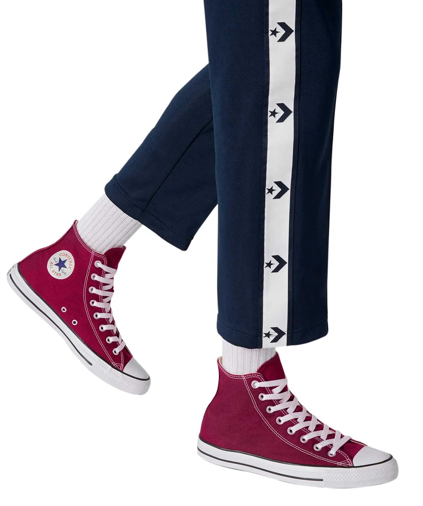 Men's Converse Chuck Taylor All Star High Top Shoes Maroon