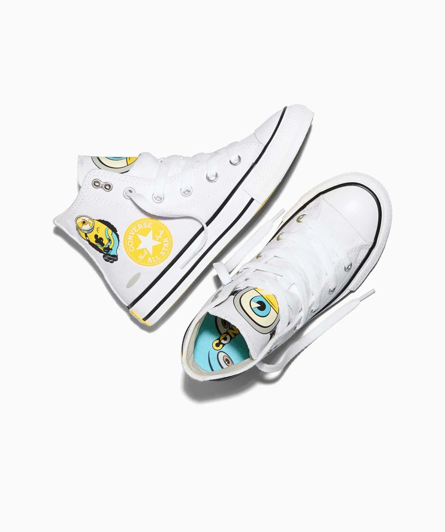 Little Kid Converse Chuck Taylor All Star Minions 3 Hi Shoes White / Yellow