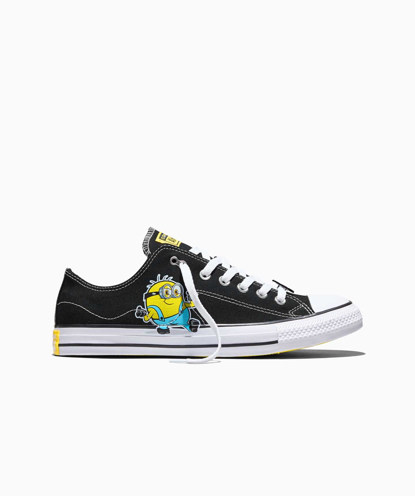 Unisex Converse Chuck Taylor All Star Minions 3 Shoes Black