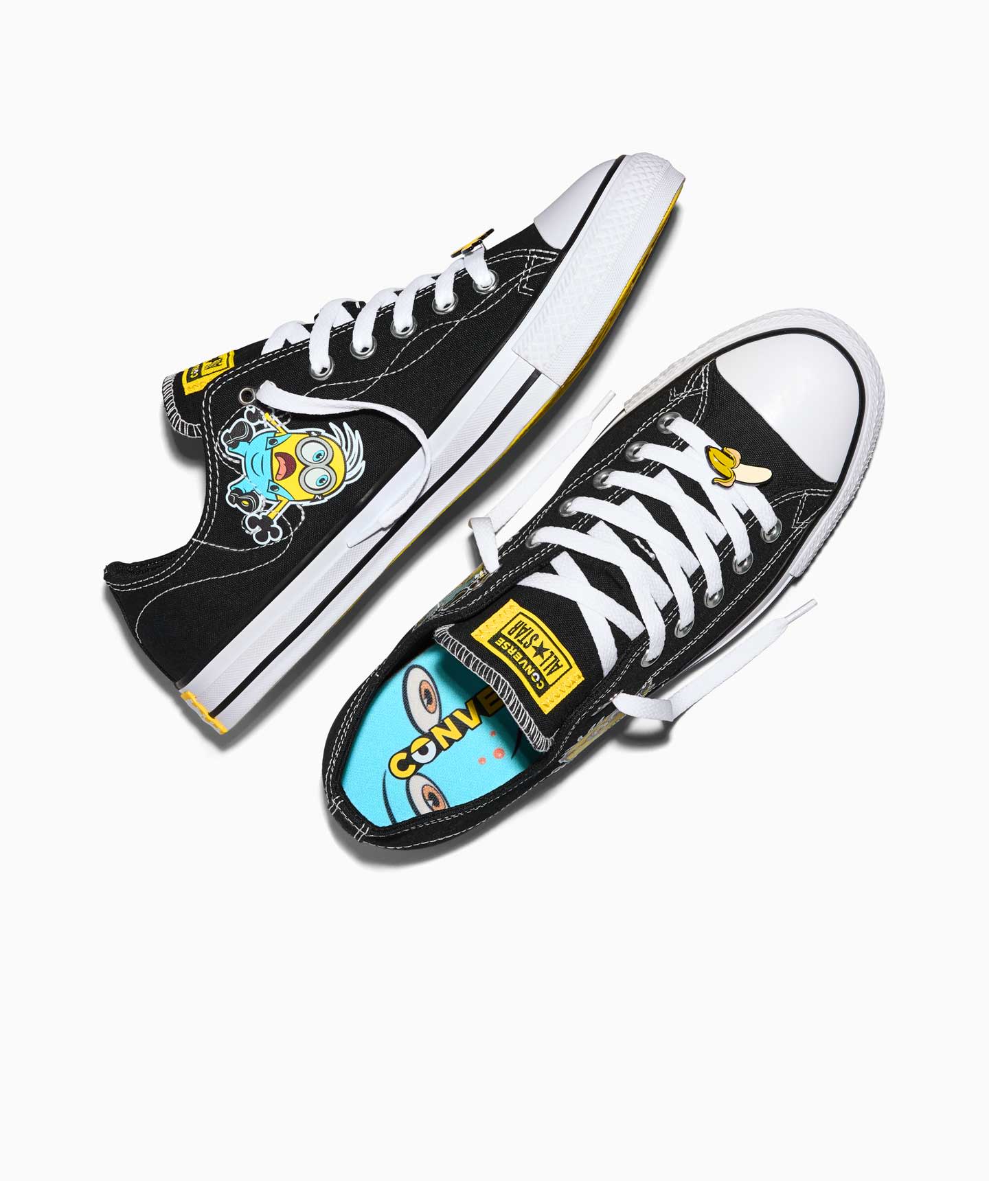 Unisex Converse Chuck Taylor All Star Minions 3 Shoes Black