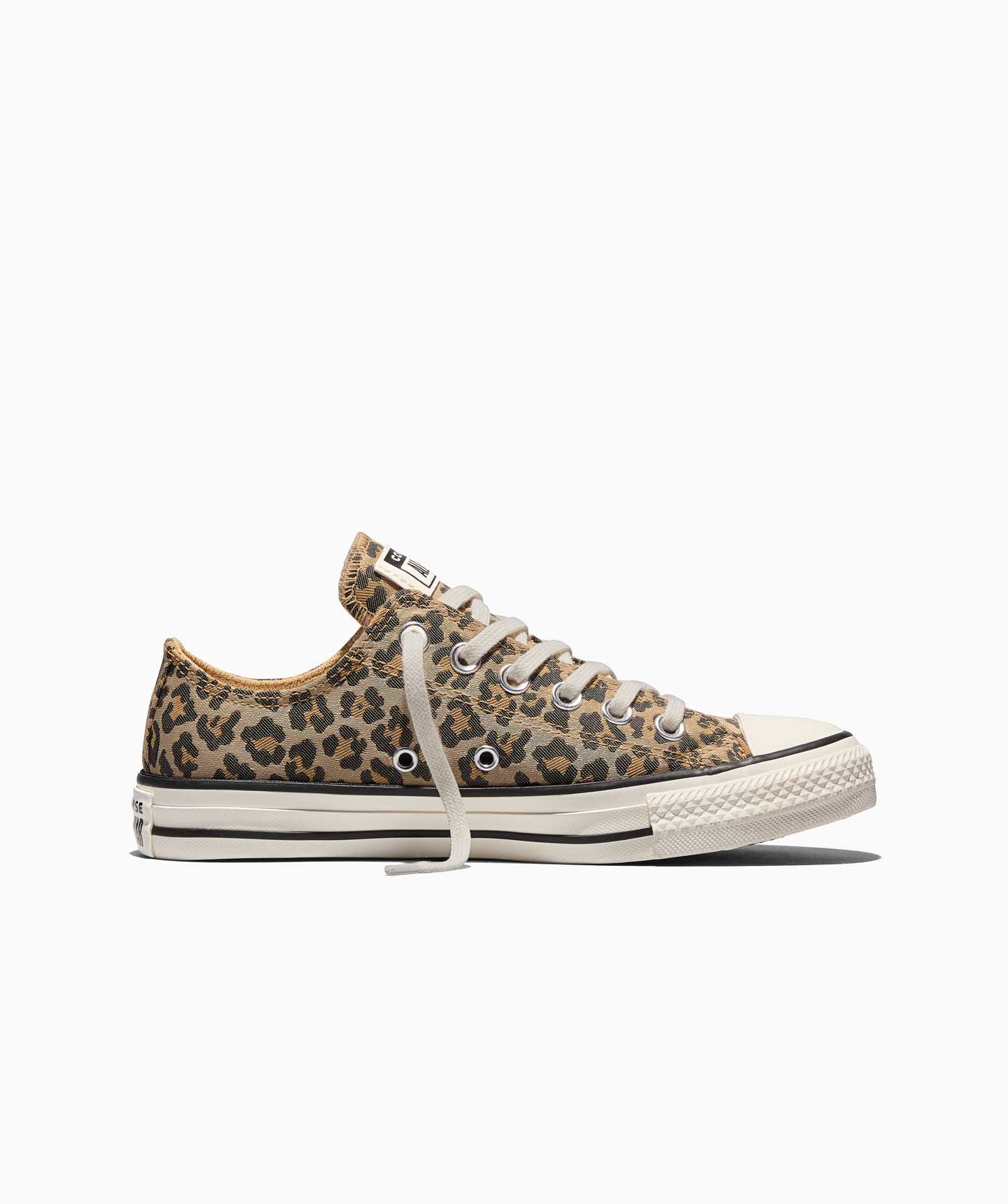 Unisex Converse Chuck Taylor All Star Low Top Shoes Leopard Jacquard