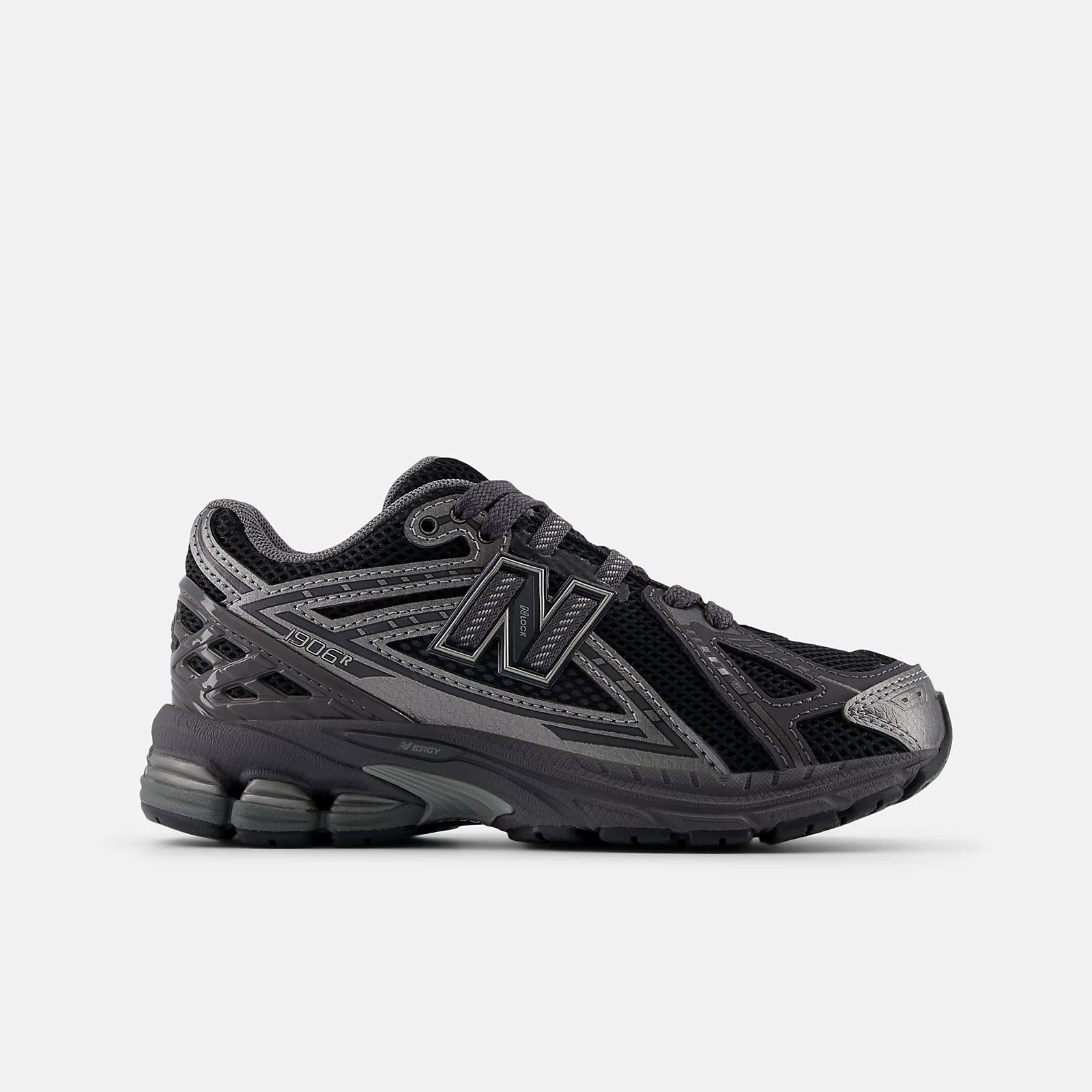 Big Kids New Balance 1906 Shoes Phantom/Silver Metallic