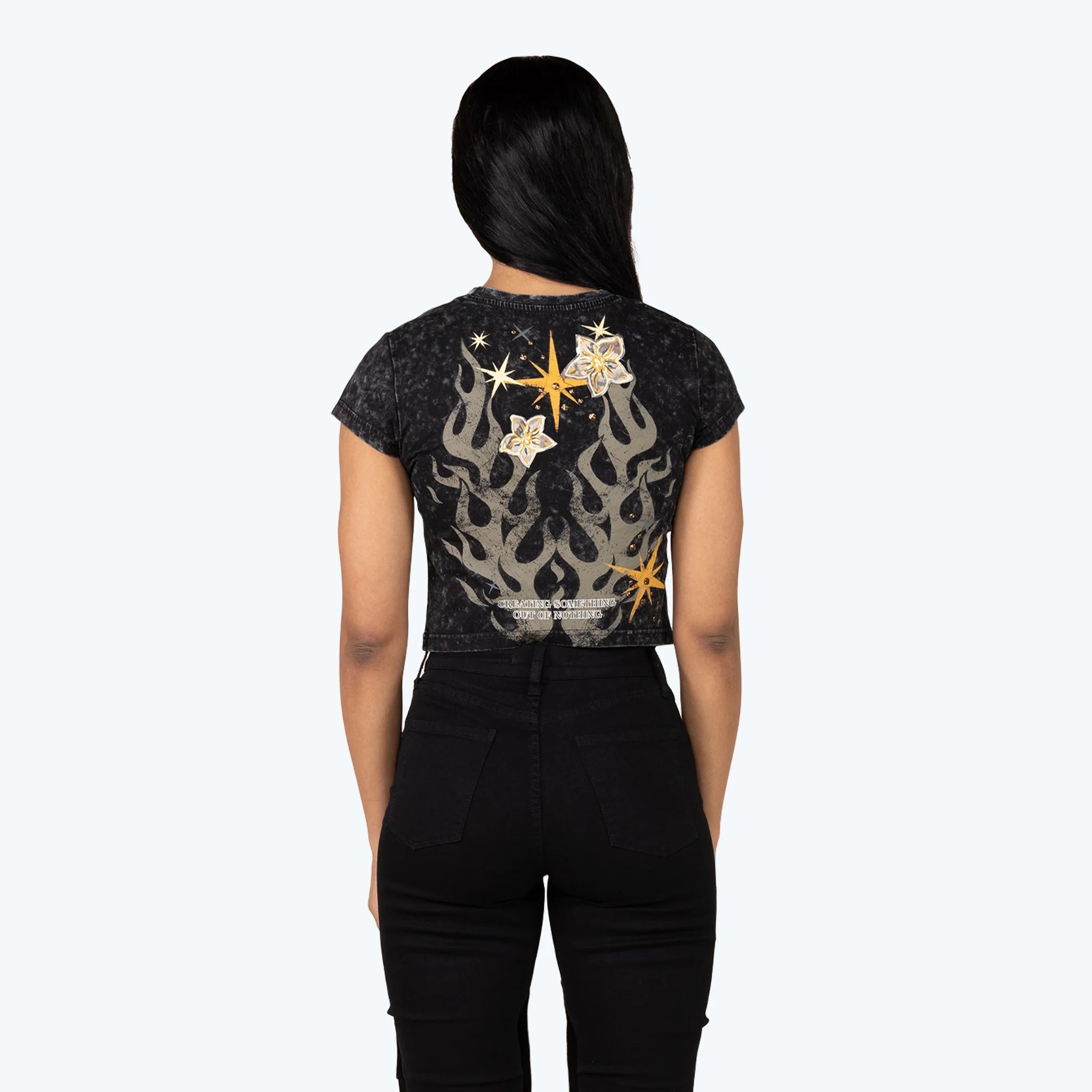 Women's Smoke Rise Fitted Graphic T-Shirt Hematite
