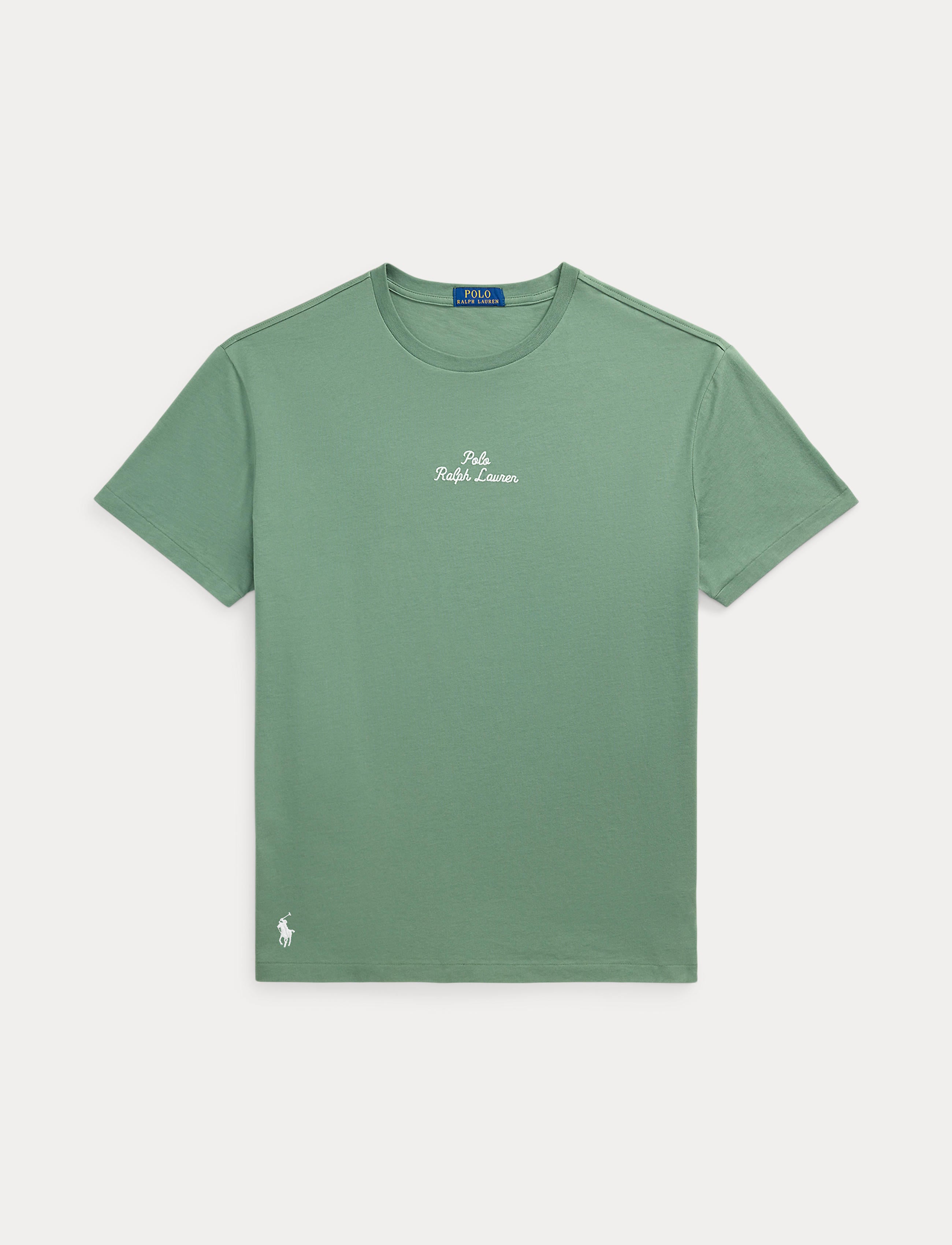 Unisex Polo Ralph Lauren Classic Fit Logo Jersey T-Shirt Fatigue