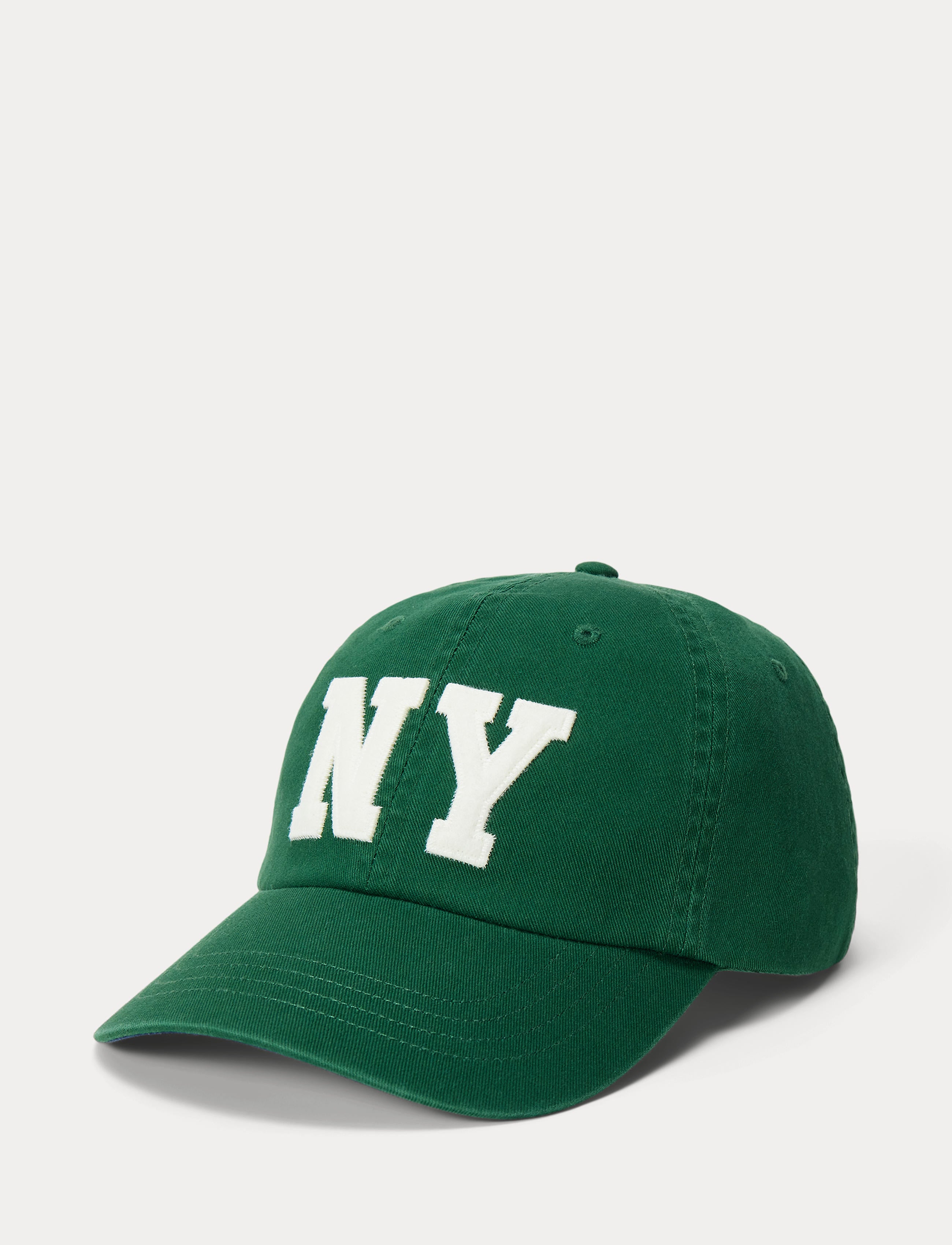 Polo Ralph Lauren NY Patch Twill Ball Cap Green
