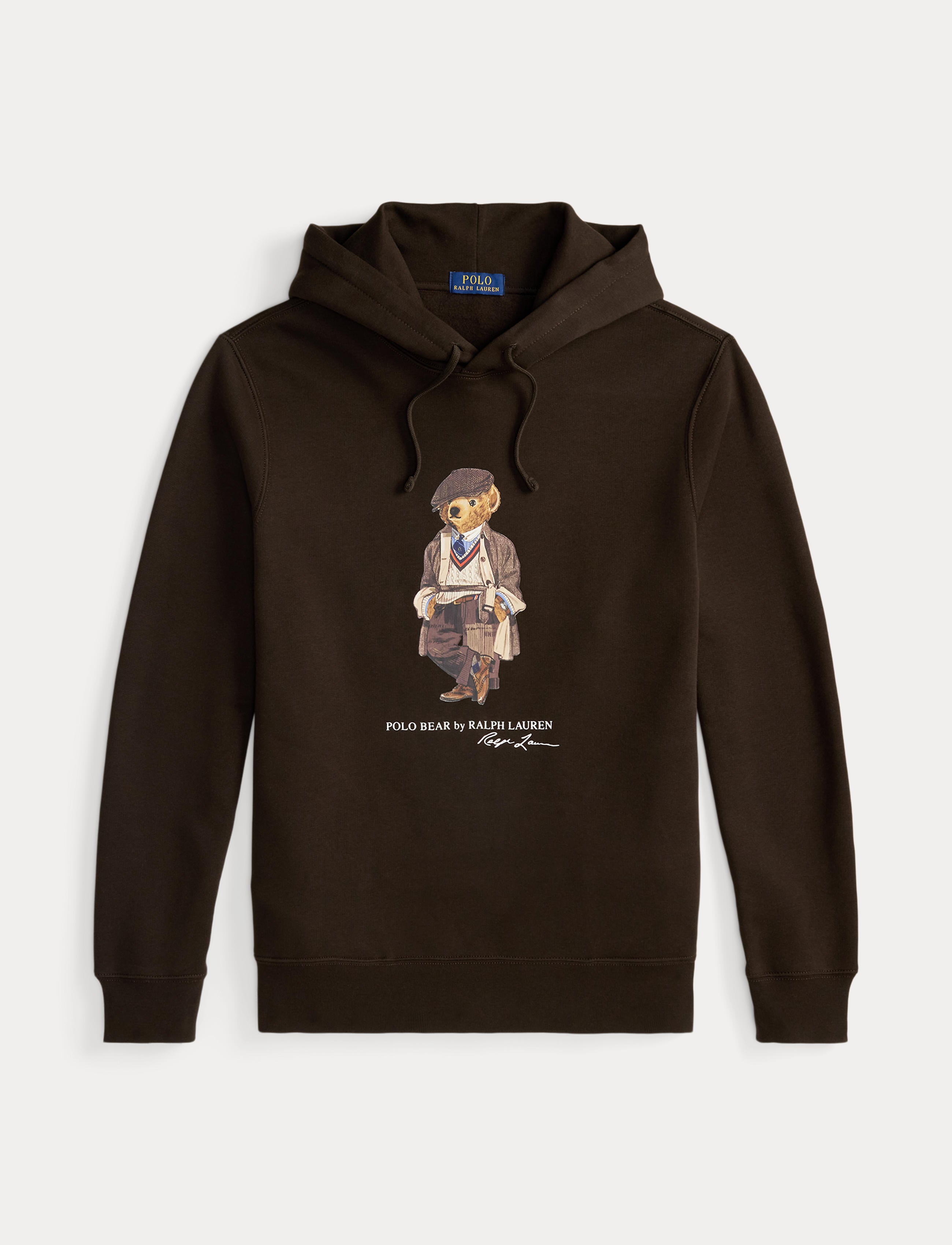 Men's Polo Ralph Lauren Polo Bear Fleece Hoodie Antique Brown