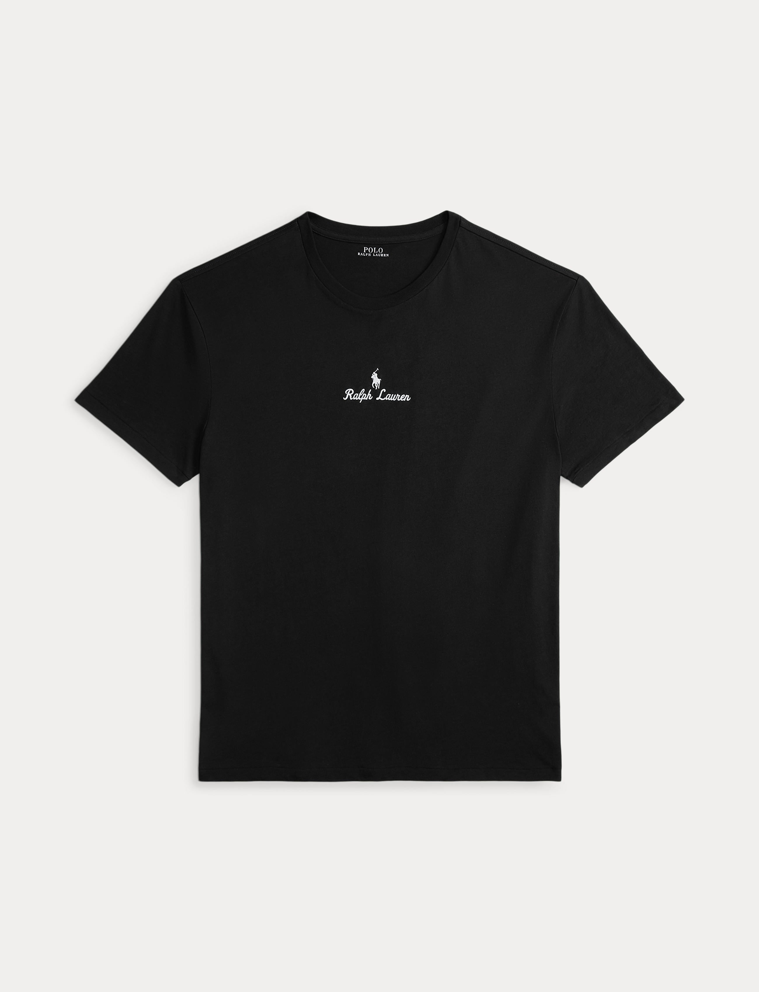 Men's Polo Ralph Lauren Classic Fit Logo Jersey T-Shirt Black