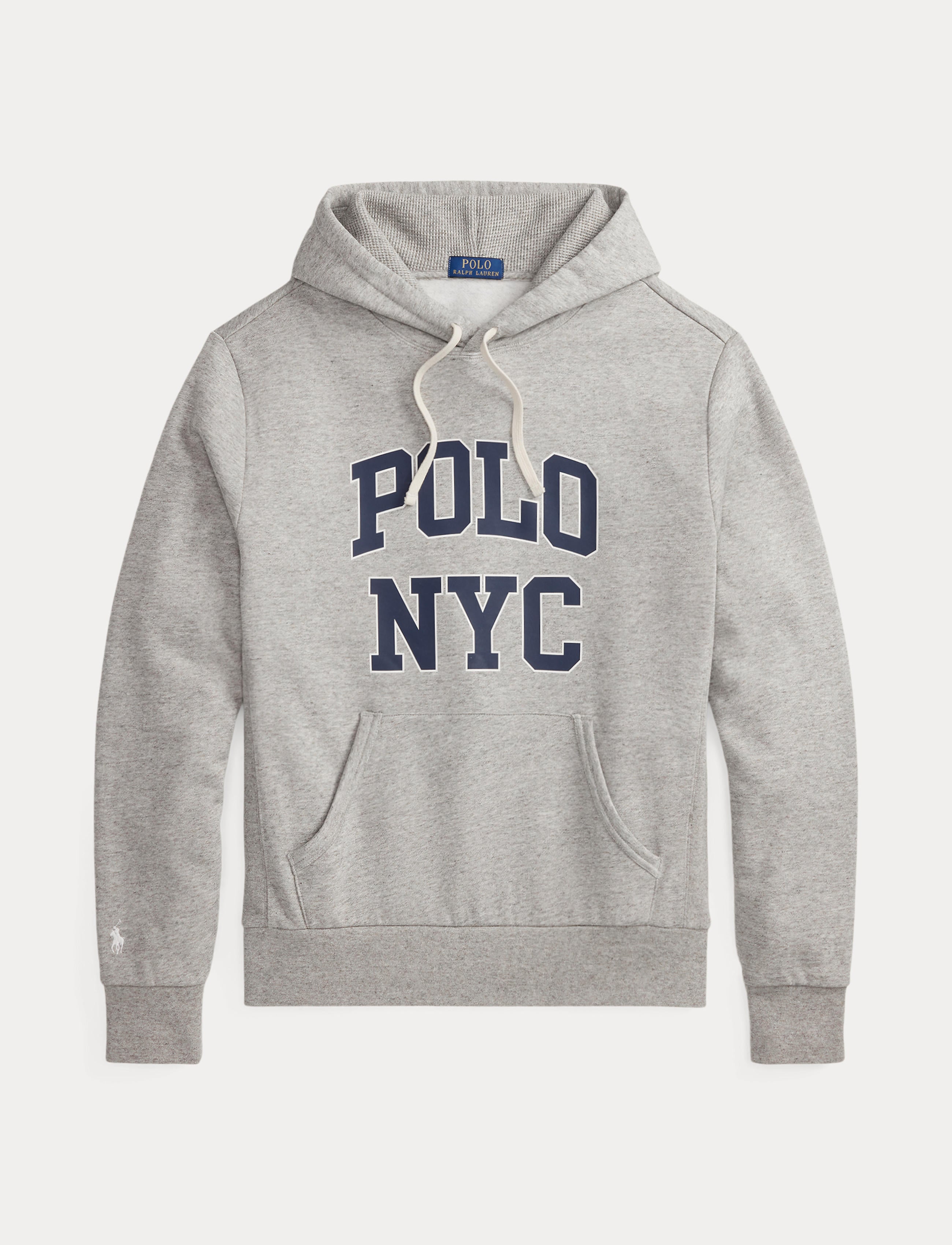 Men's Polo Ralph Lauren Fleece Graphic NYC Hoodie Loft Heather