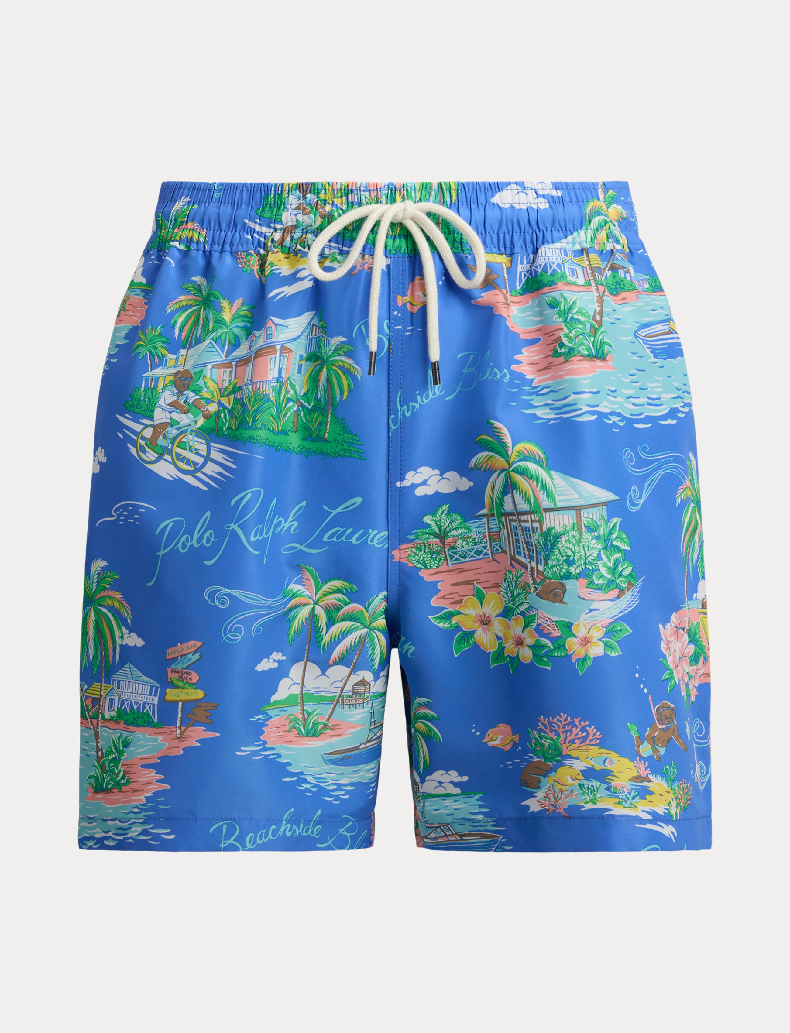 Men's Polo Ralph Lauren Bahamas Bear Traveler Swim Trunk