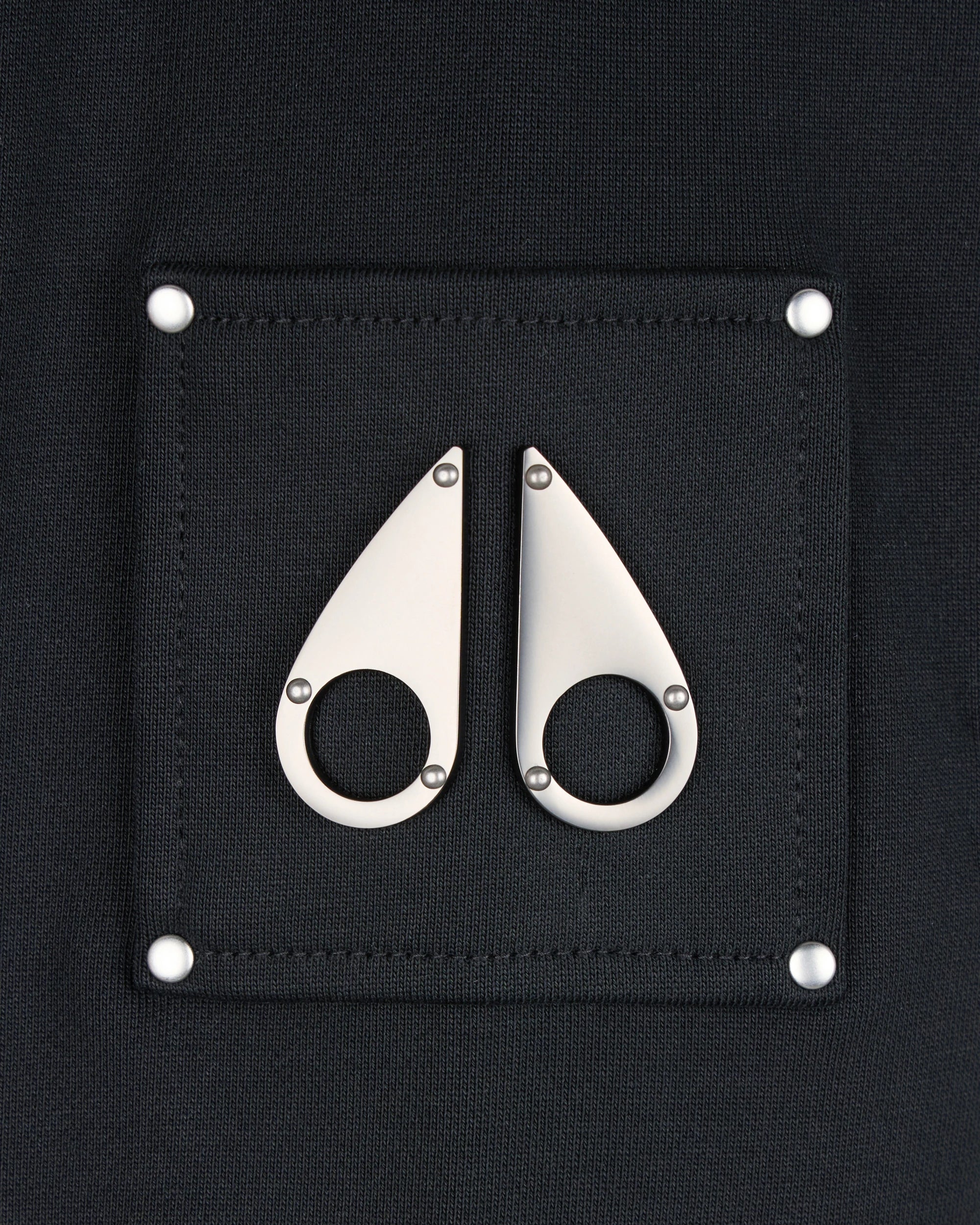 Men's Moose Knuckles Hartsfield Zip-Up Black