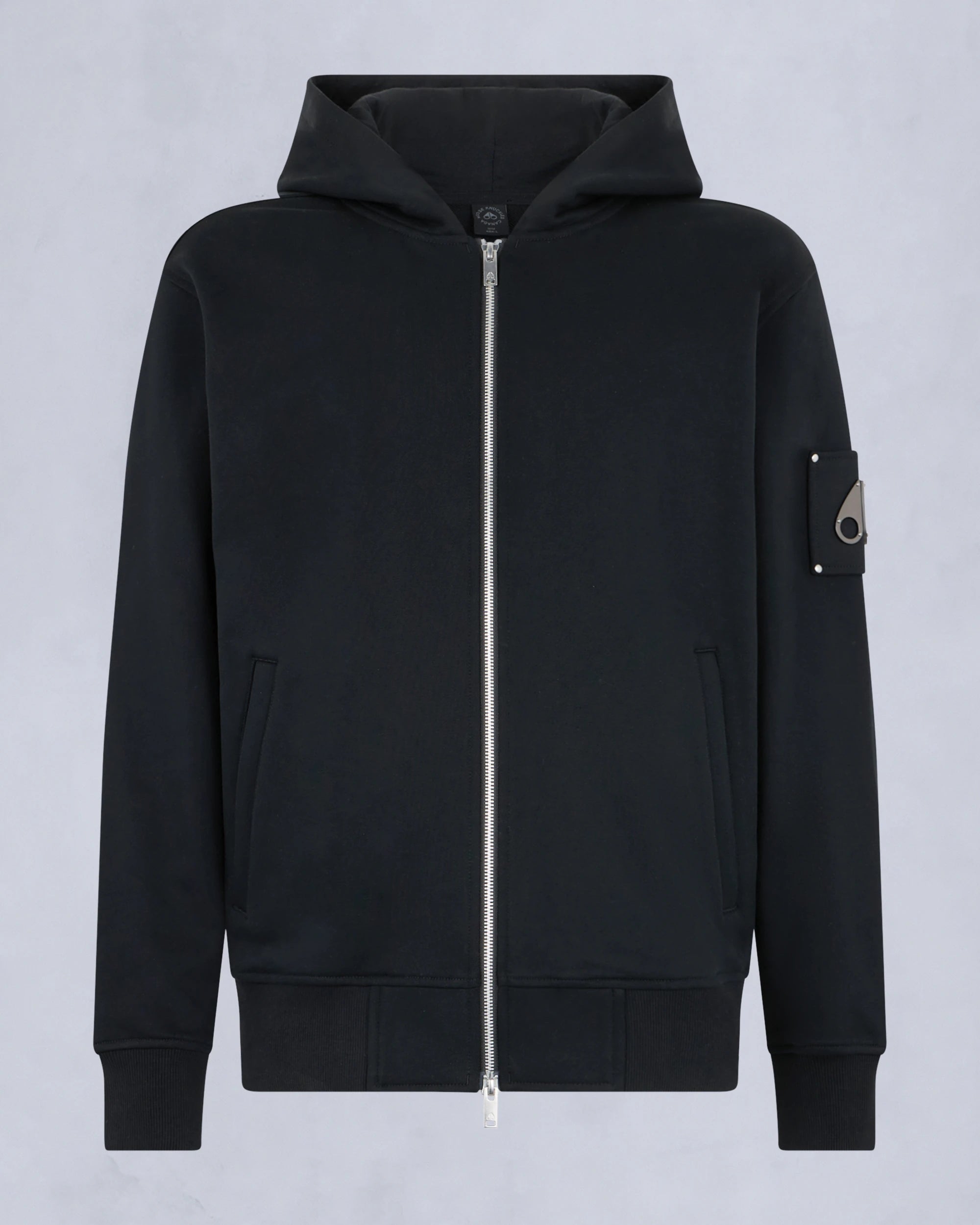 Men's Moose Knuckles Hartsfield Zip-Up Black
