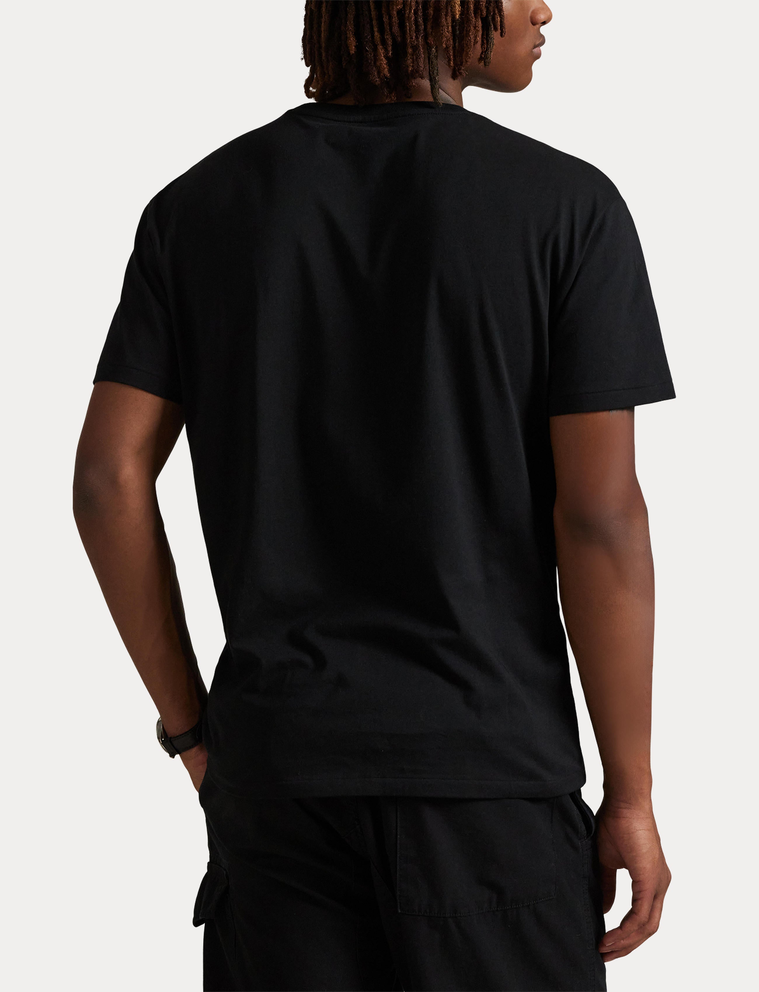 Men's Polo Ralph Lauren Classic Fit Logo Jersey T-Shirt Black