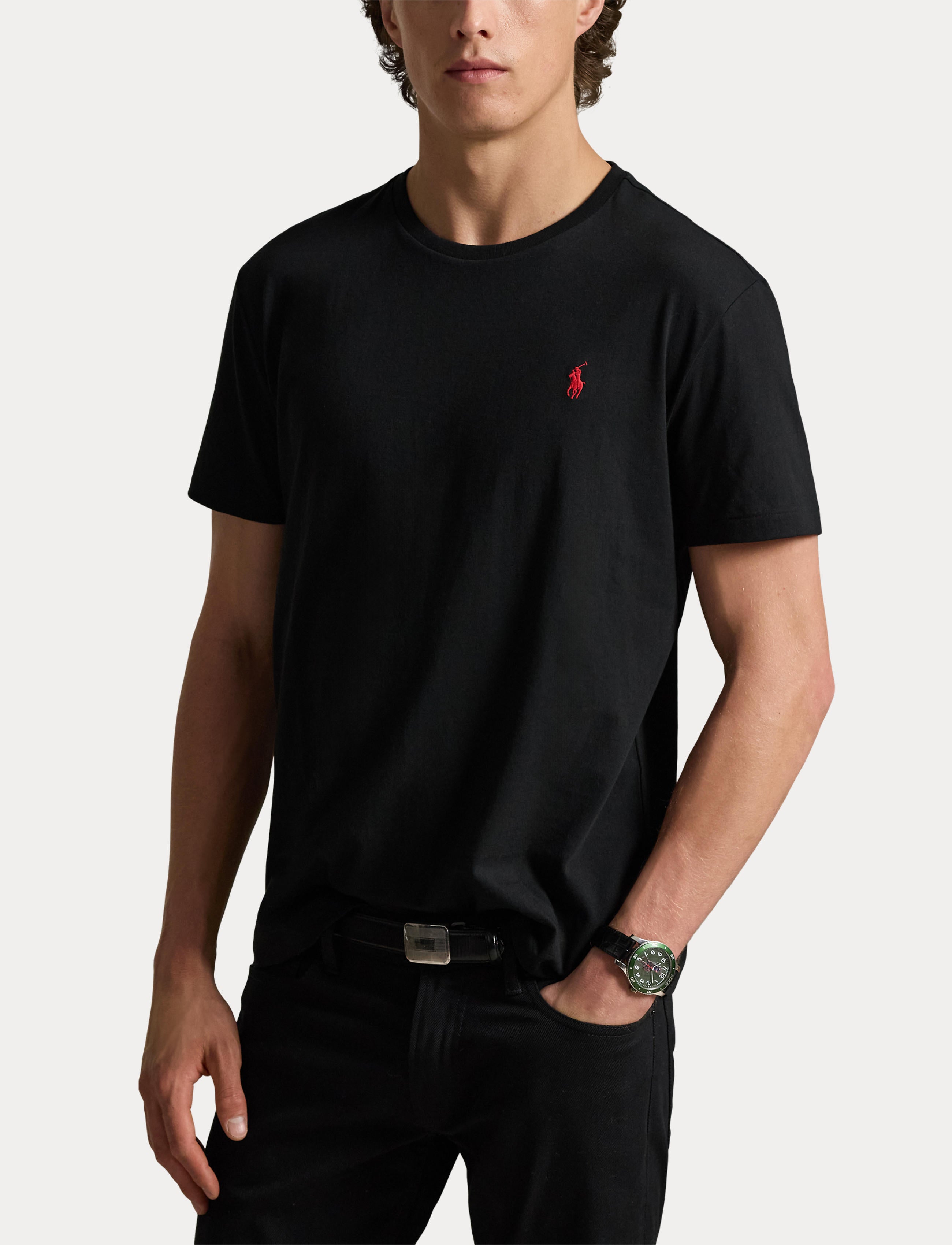Men's Polo Ralph Lauren Crewneck T-Shirt Black