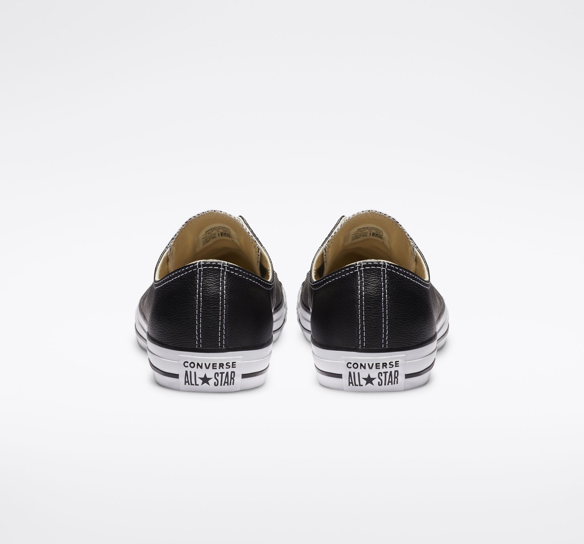 Unisex Converse Chuck Taylor All Star Leather Shoes Black