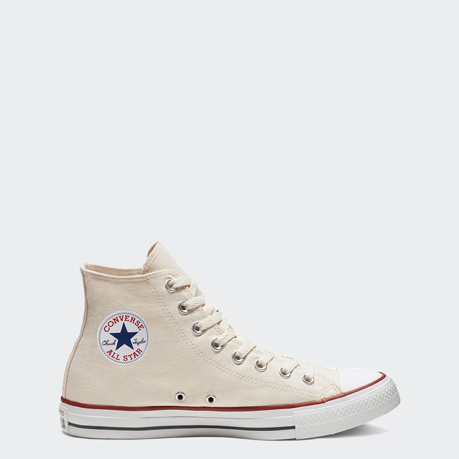 Unisex Converse Chuck Taylor All Star High Top Shoe Natural Ivory