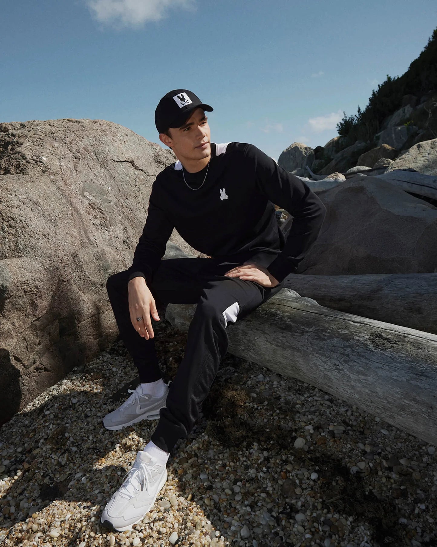 Men's Psycho Bunny Wilkes Sweatpants Black